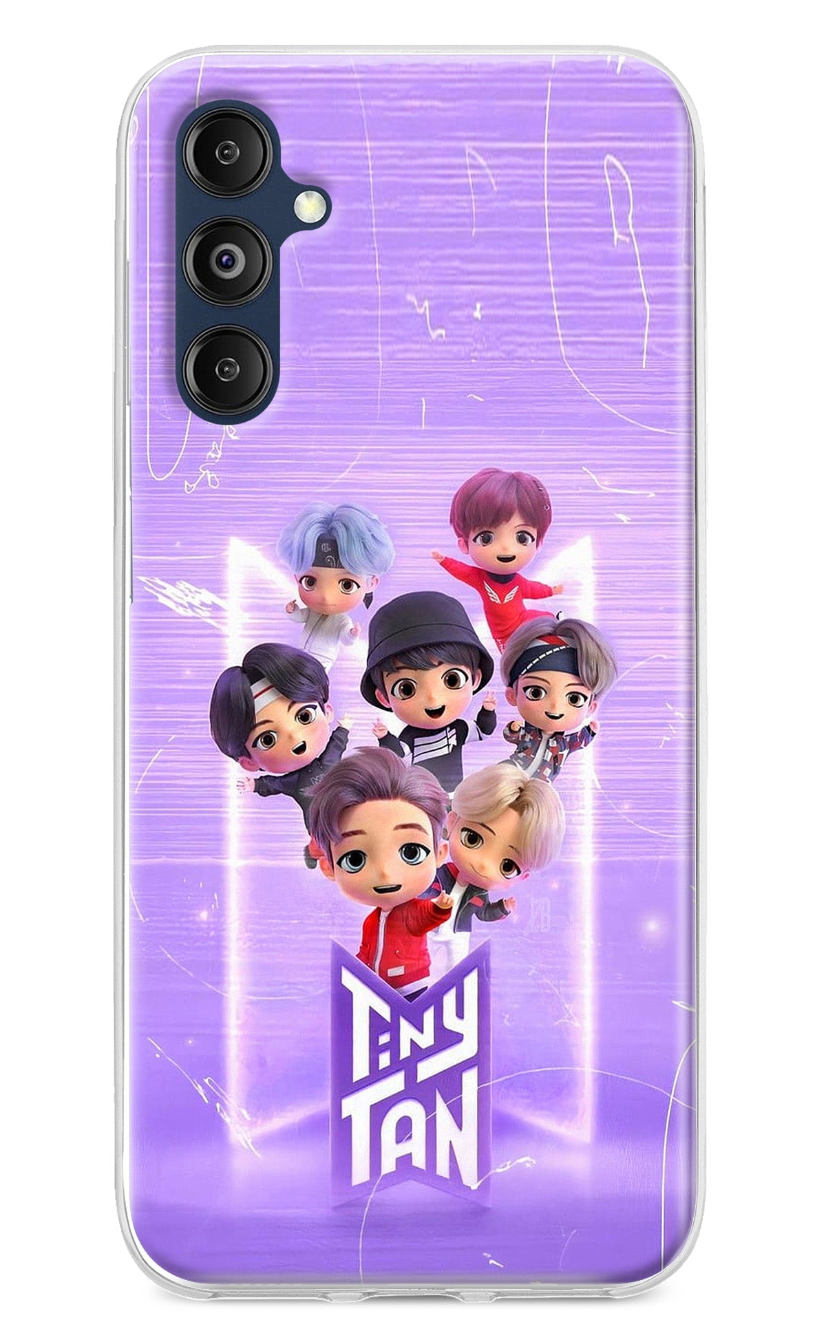 BTS Tiny Tan Samsung M14 Back Cover