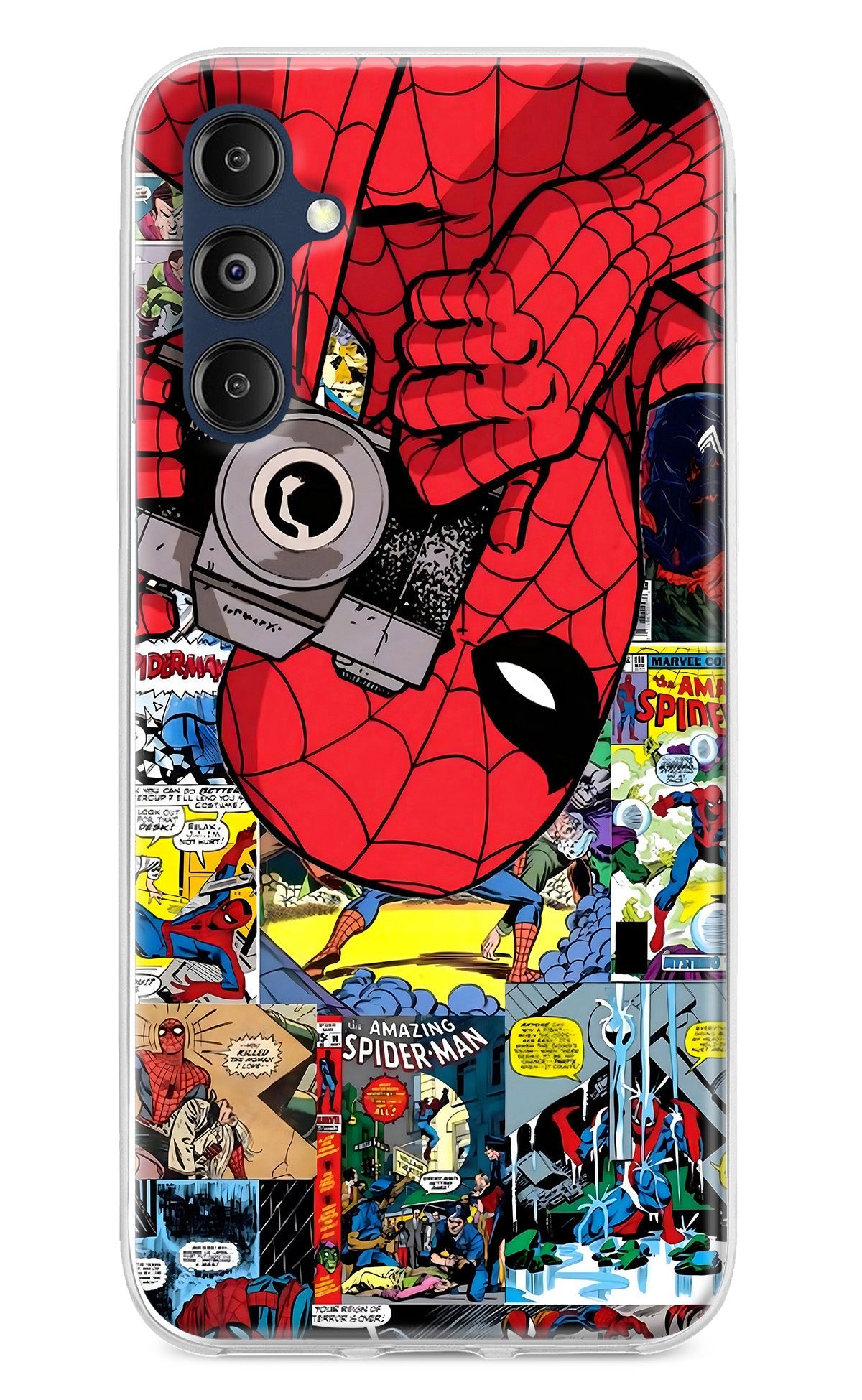 Spider Man Samsung M14 Back Cover