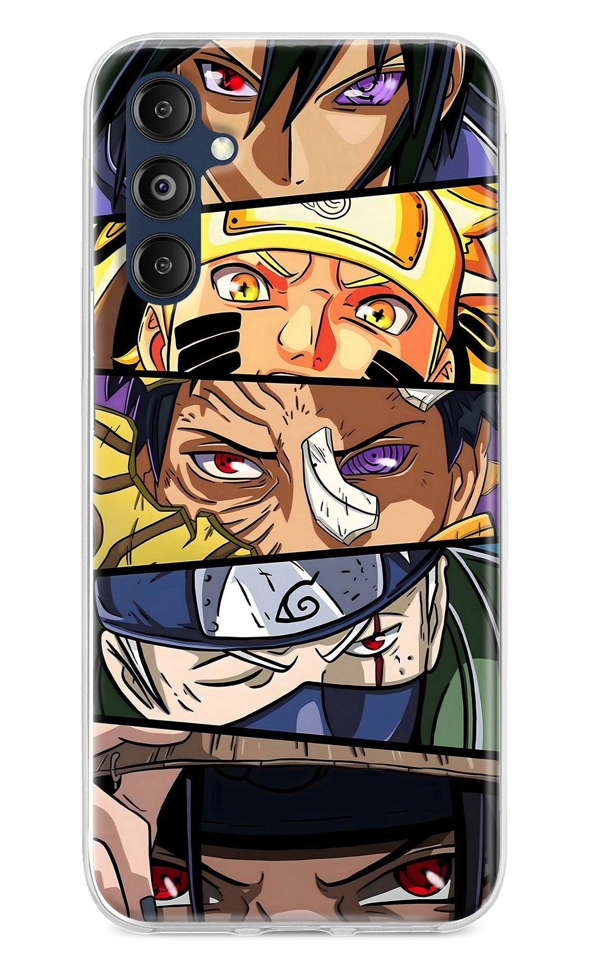 Naruto Character Samsung M14 Back Cover