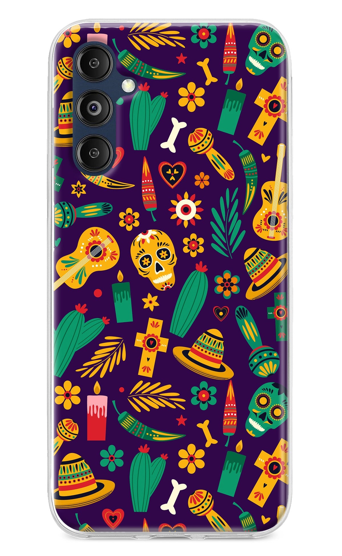 Mexican Artwork Samsung M14 Back Cover