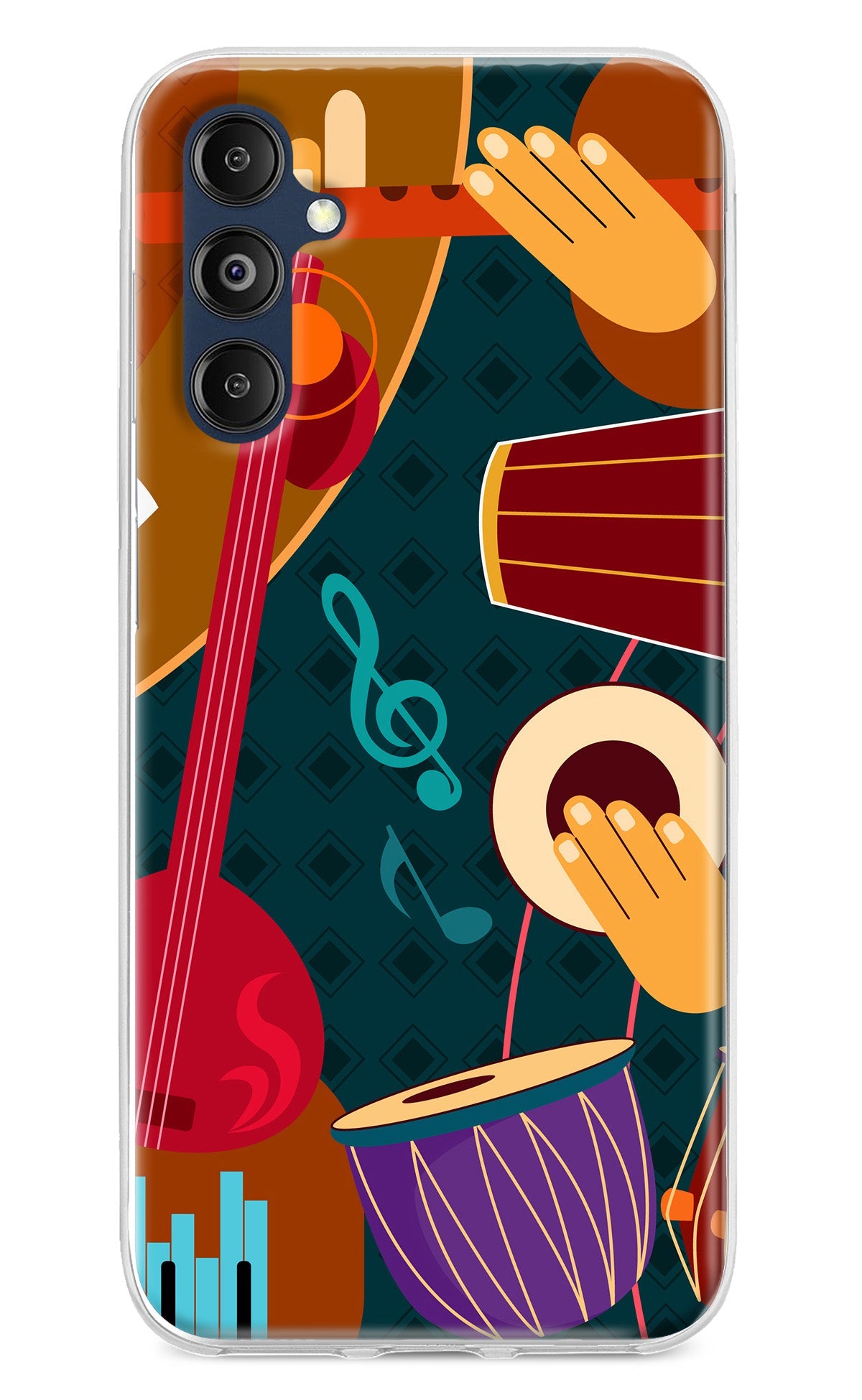 Music Instrument Samsung M14 Back Cover