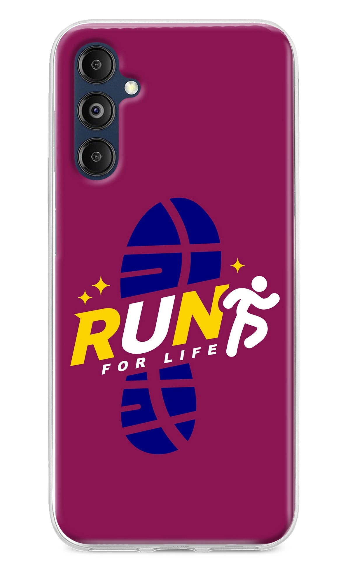 Run for Life Samsung M14 Back Cover