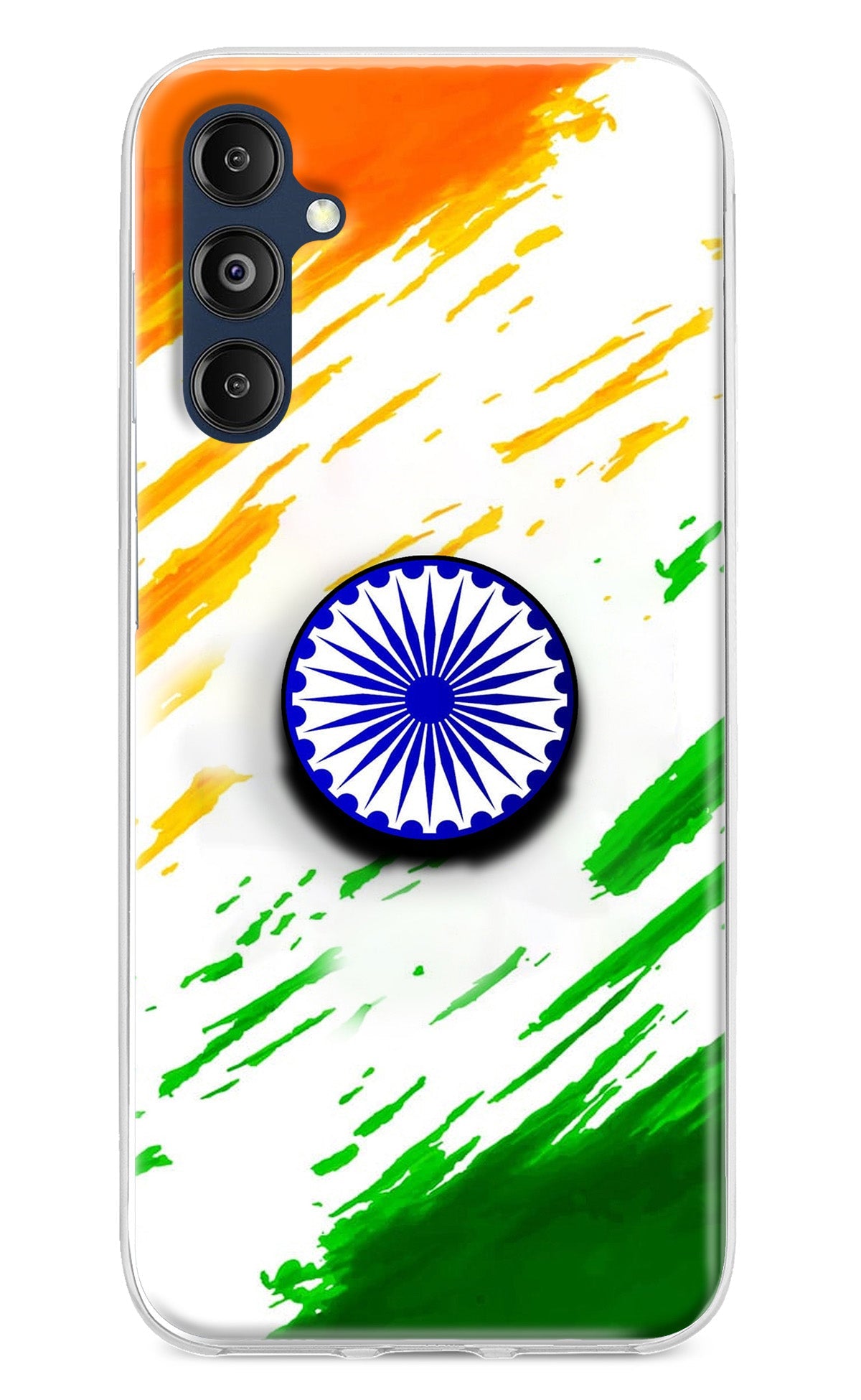 Indian Flag Ashoka Chakra Samsung M14 Pop Case
