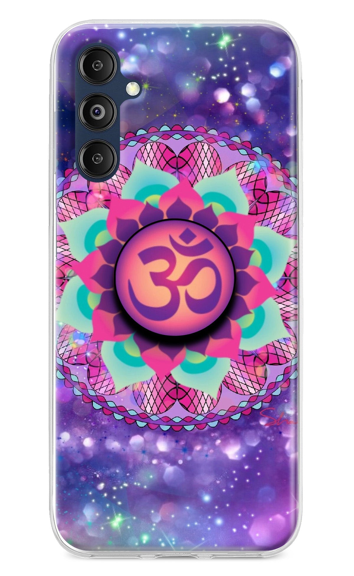 Om Purple Samsung M14 Pop Case