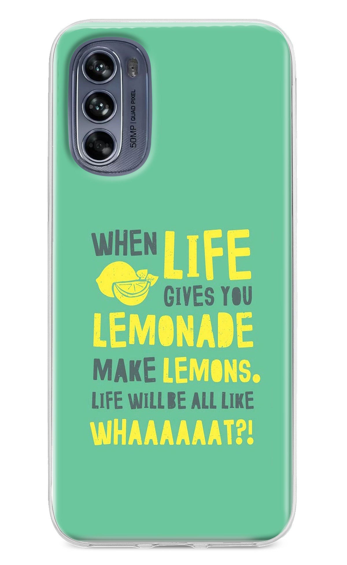 Quote Moto G62 5G Back Cover