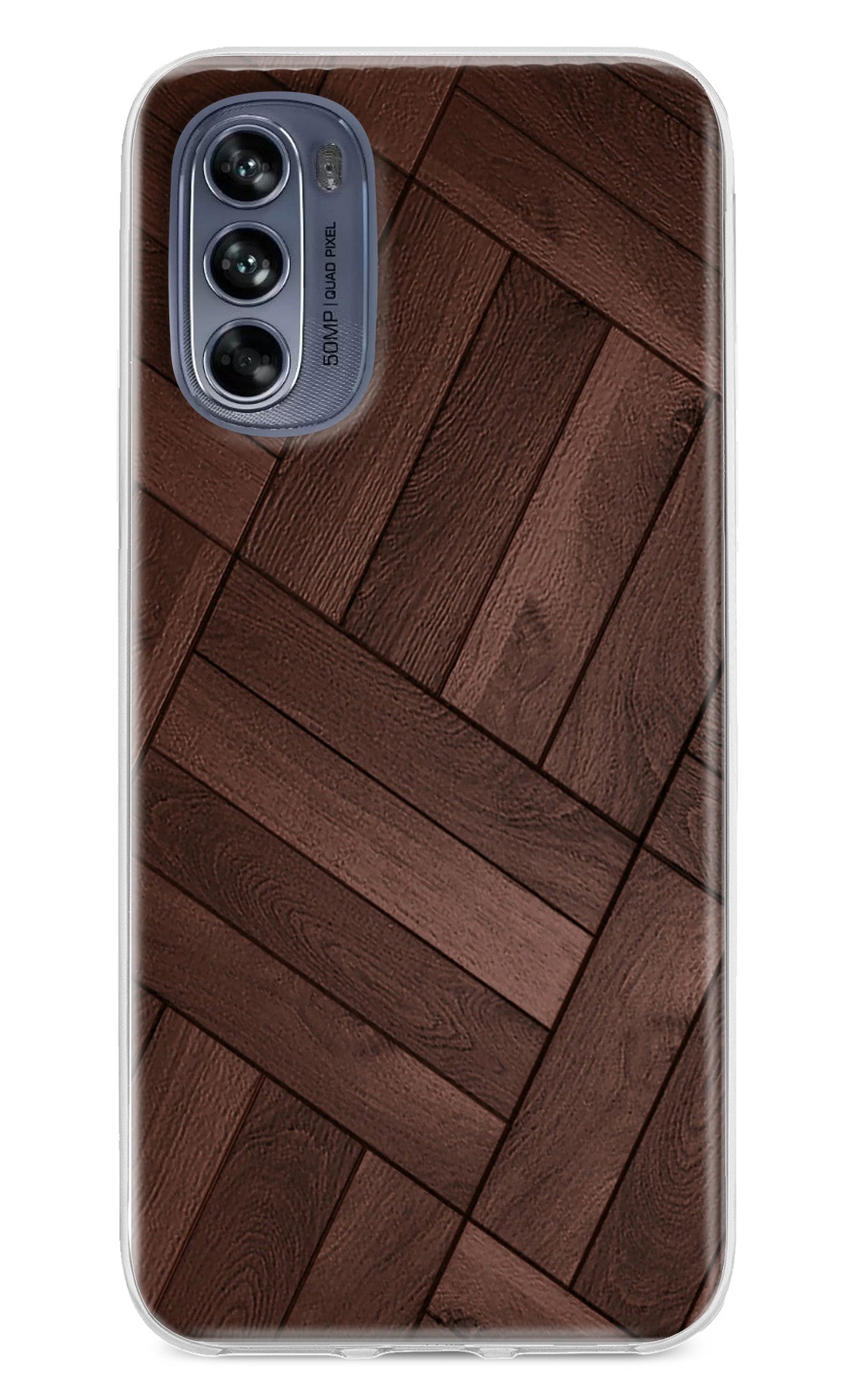 Wooden Texture Design Moto G62 5G Back Cover