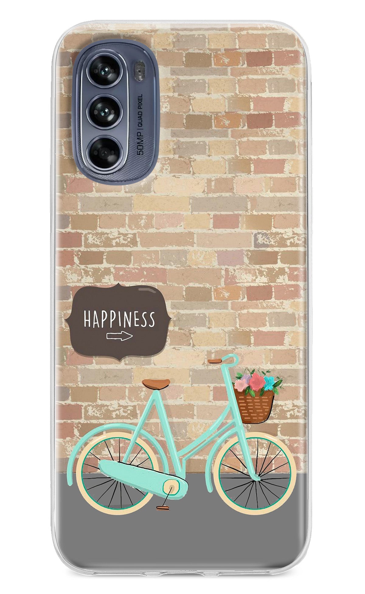 Happiness Artwork Moto G62 5G Back Cover