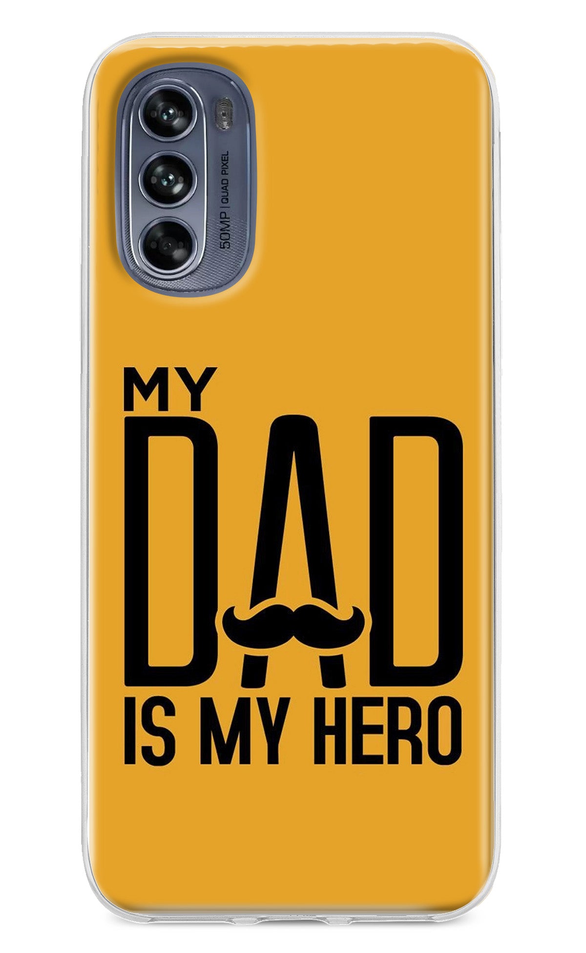 My Dad Is My Hero Moto G62 5G Back Cover