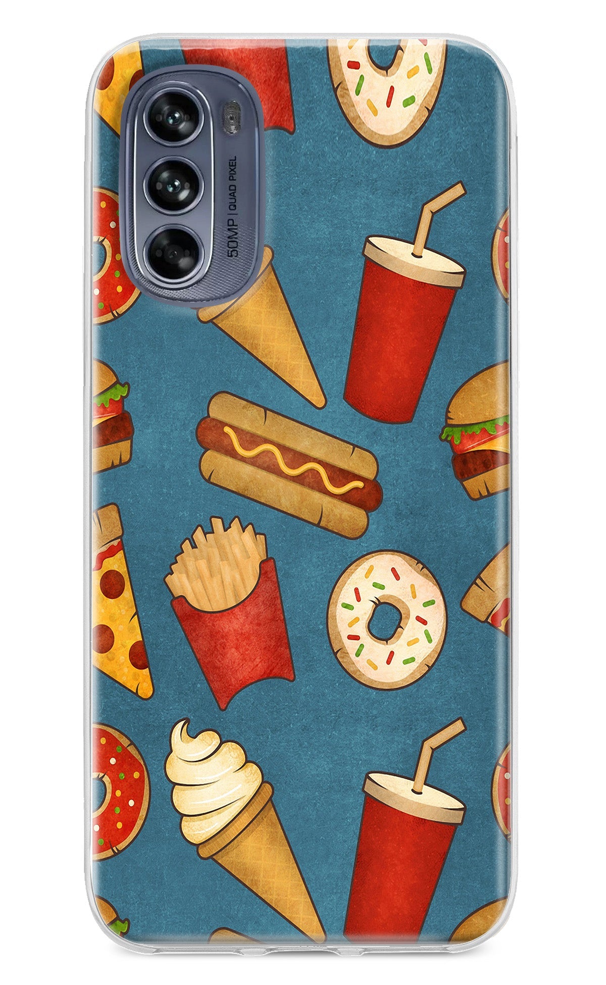 Foodie Moto G62 5G Back Cover