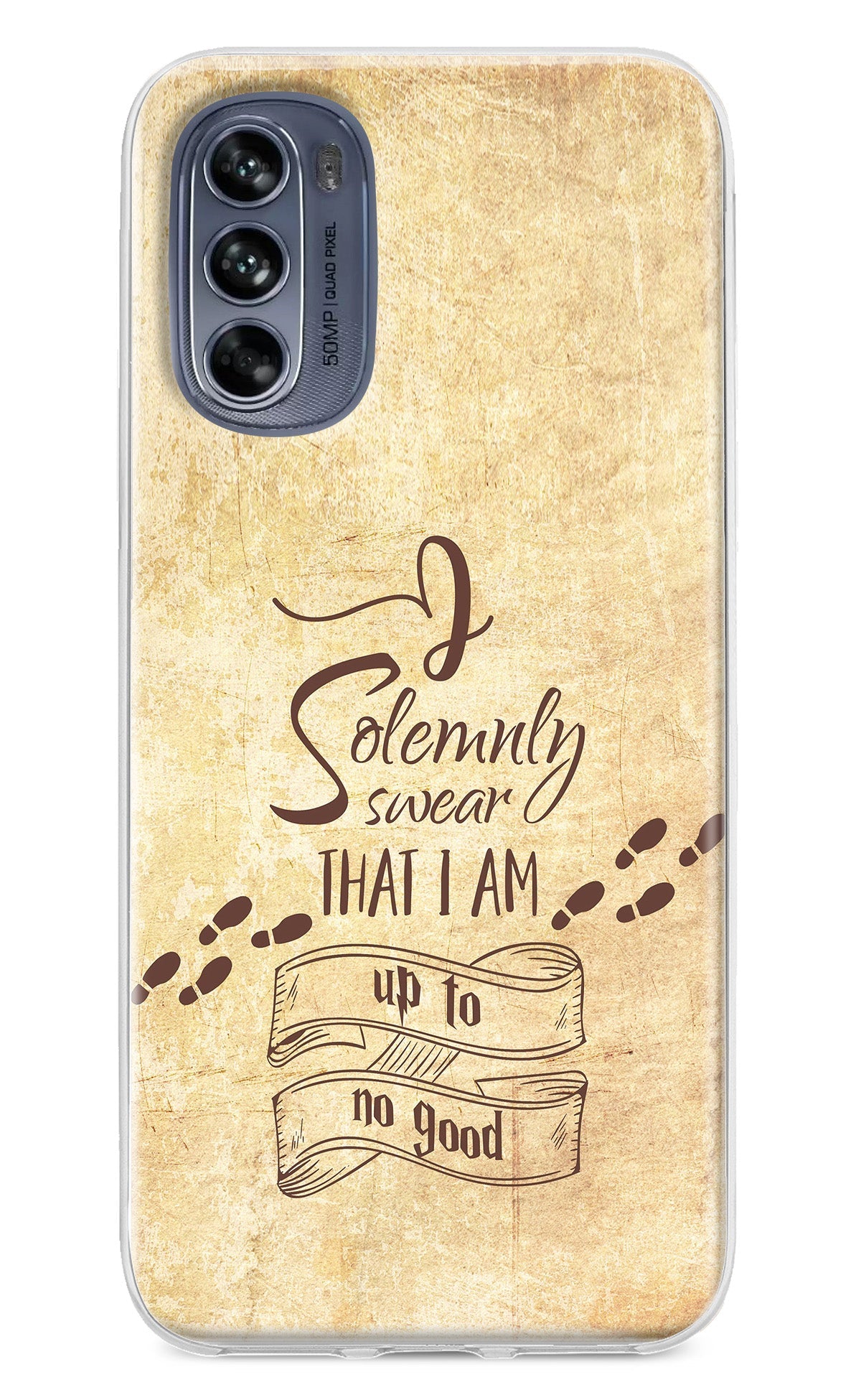 I Solemnly swear that i up to no good Moto G62 5G Back Cover