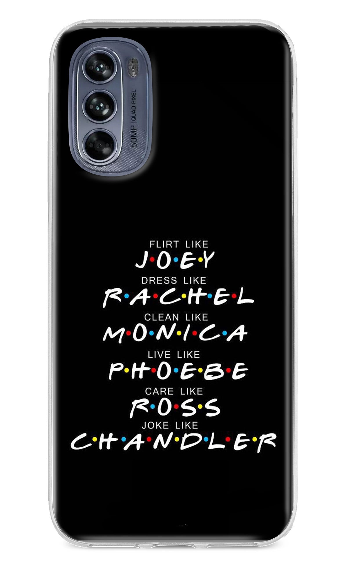 FRIENDS Character Moto G62 5G Back Cover