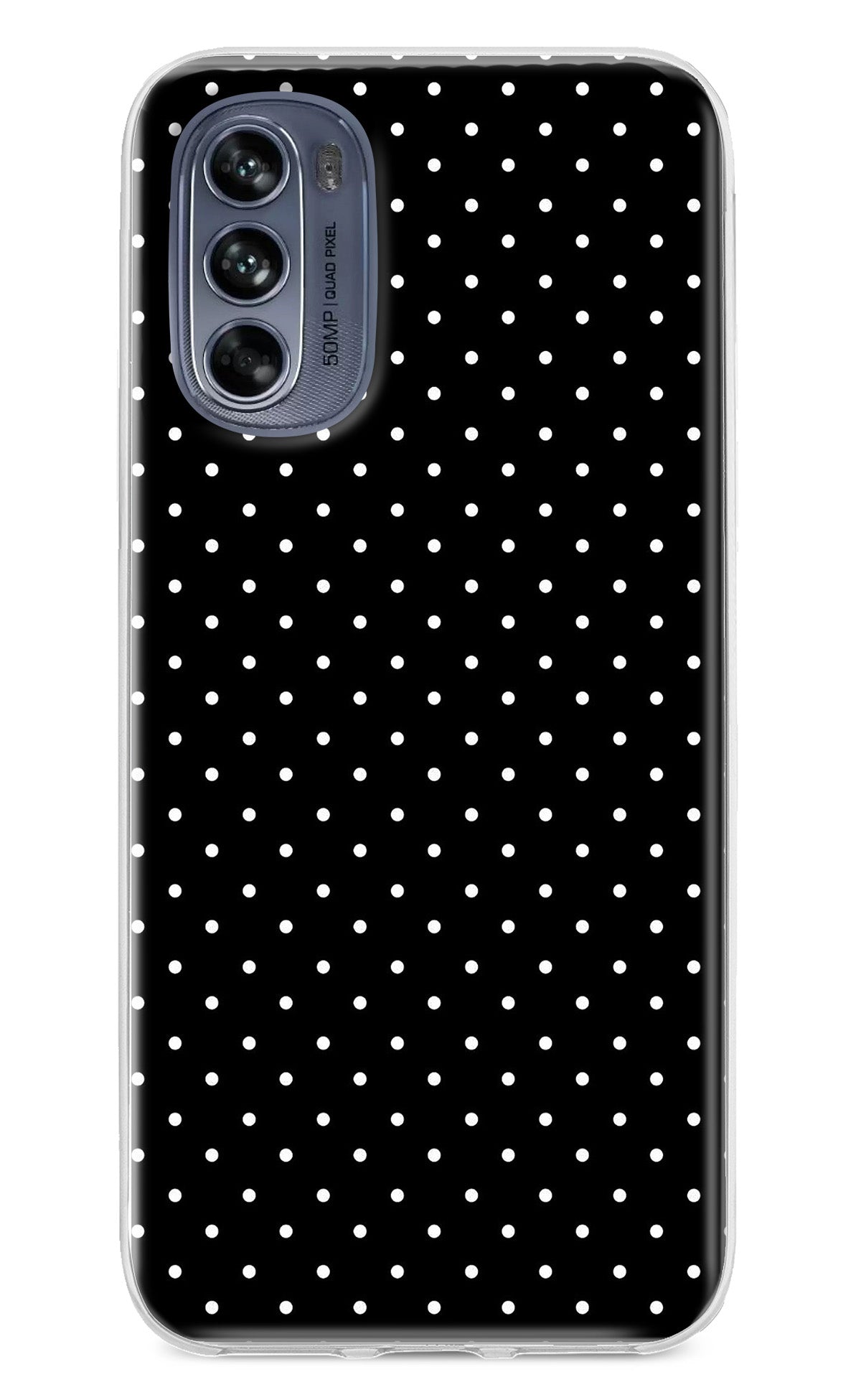 White Dots Moto G62 5G Back Cover