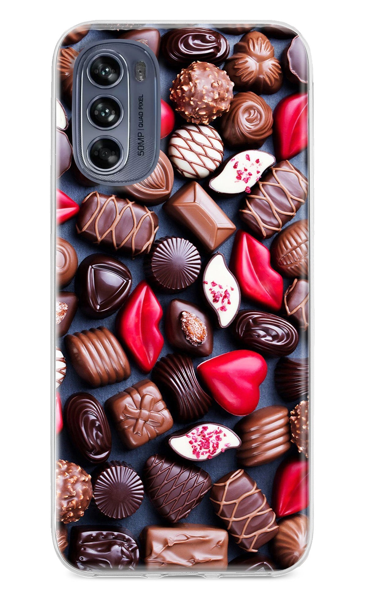 Chocolates Moto G62 5G Back Cover