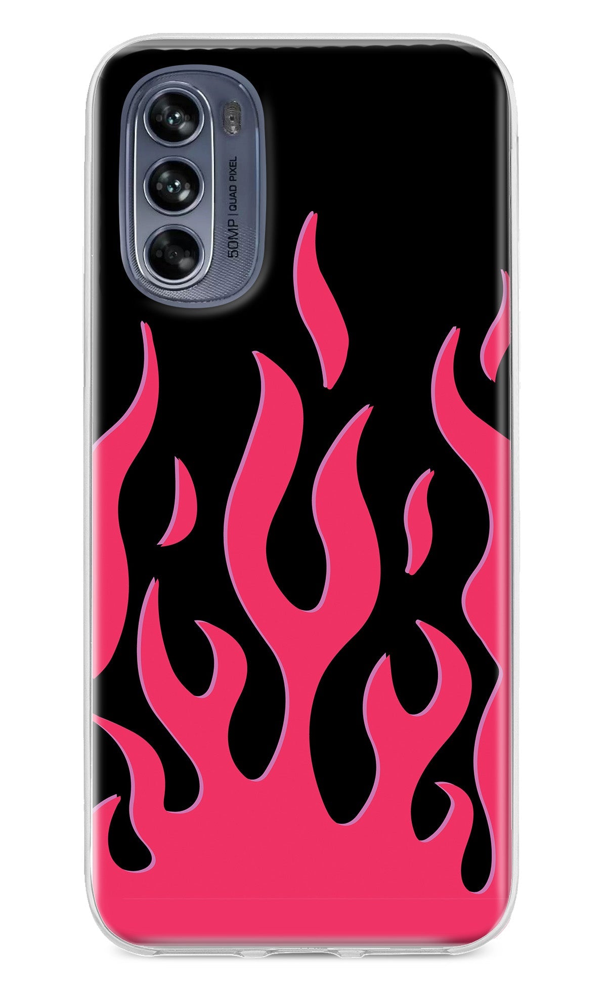 Fire Flames Moto G62 5G Back Cover