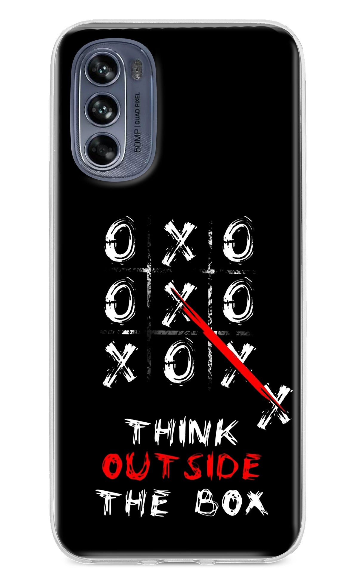 Think out of the BOX Moto G62 5G Back Cover
