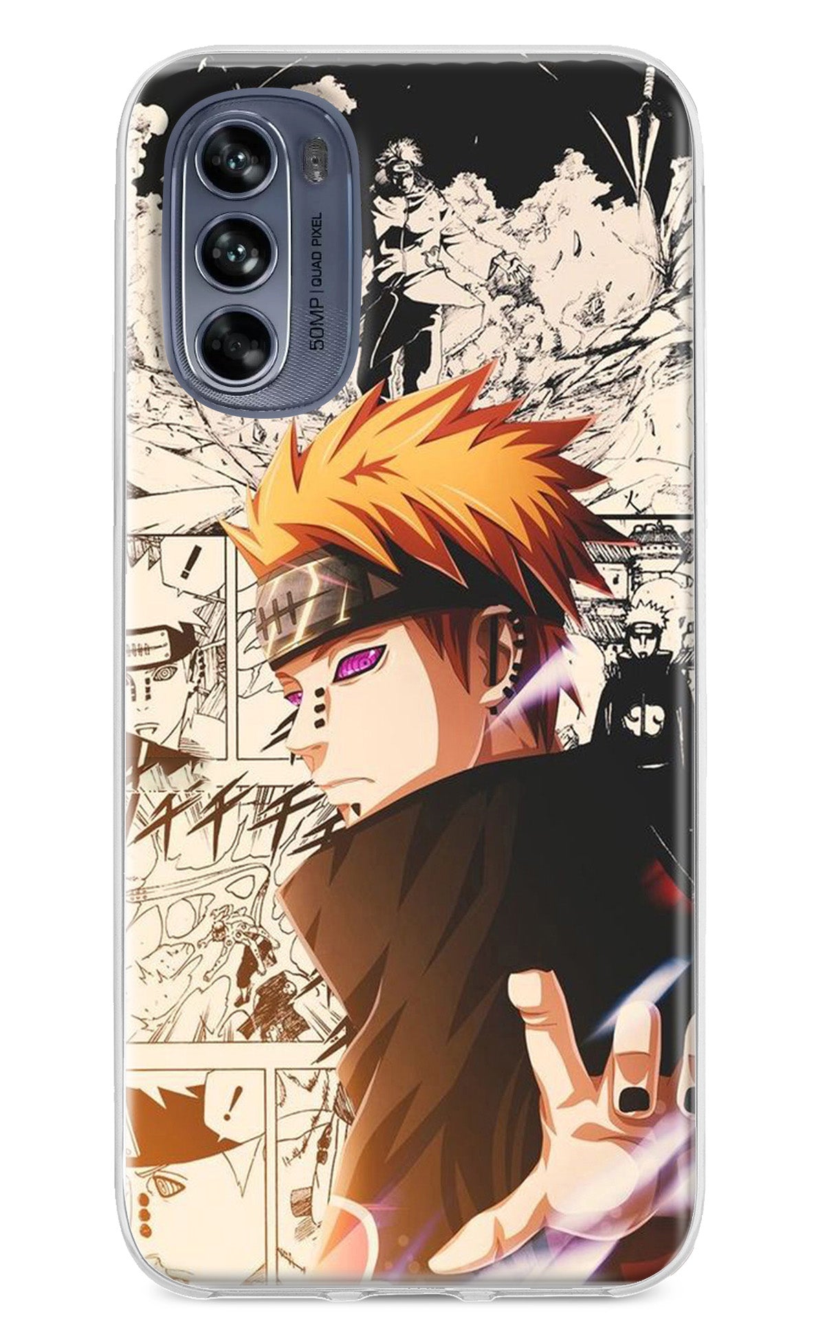 Pain Anime Moto G62 5G Back Cover