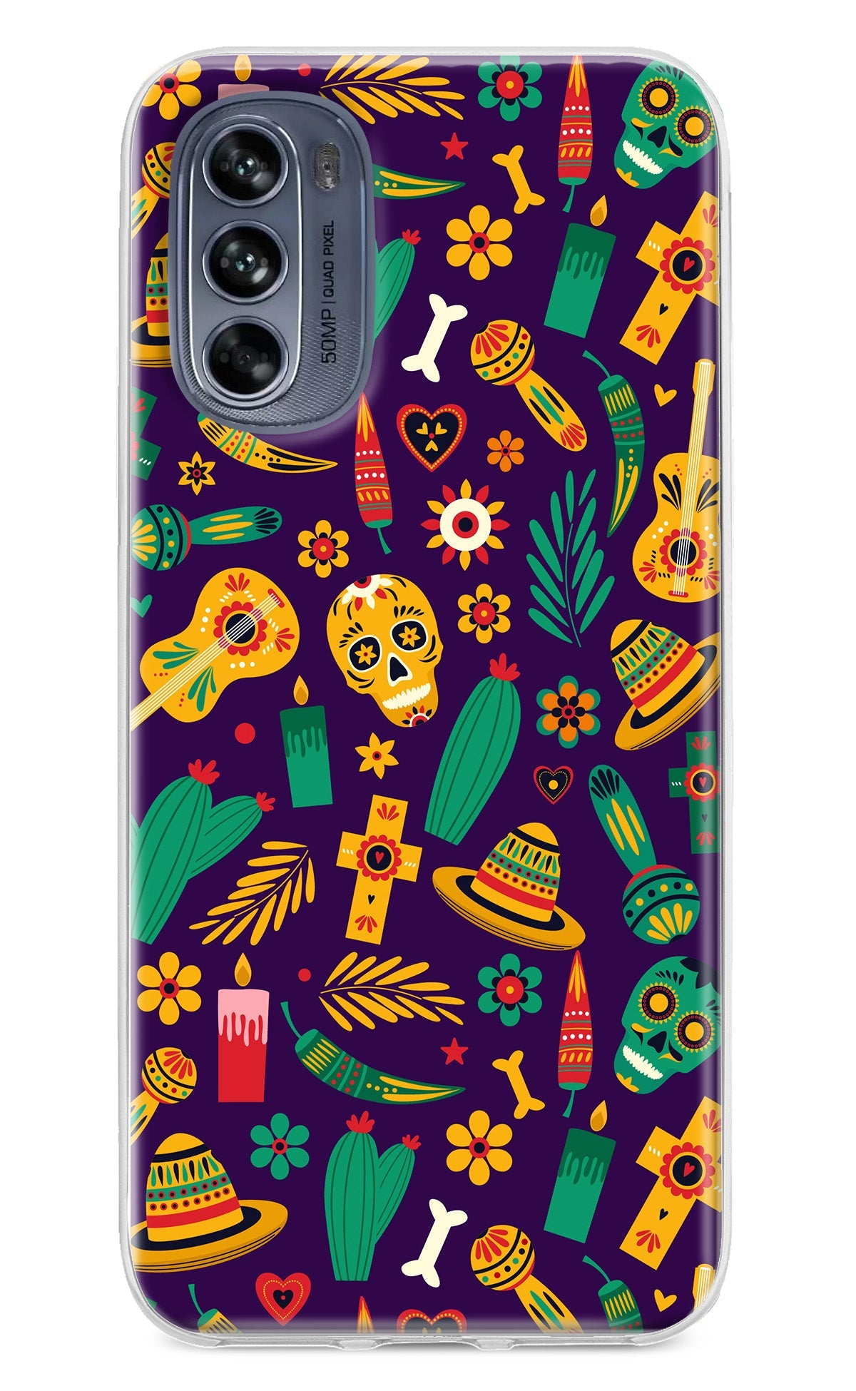 Mexican Artwork Moto G62 5G Back Cover