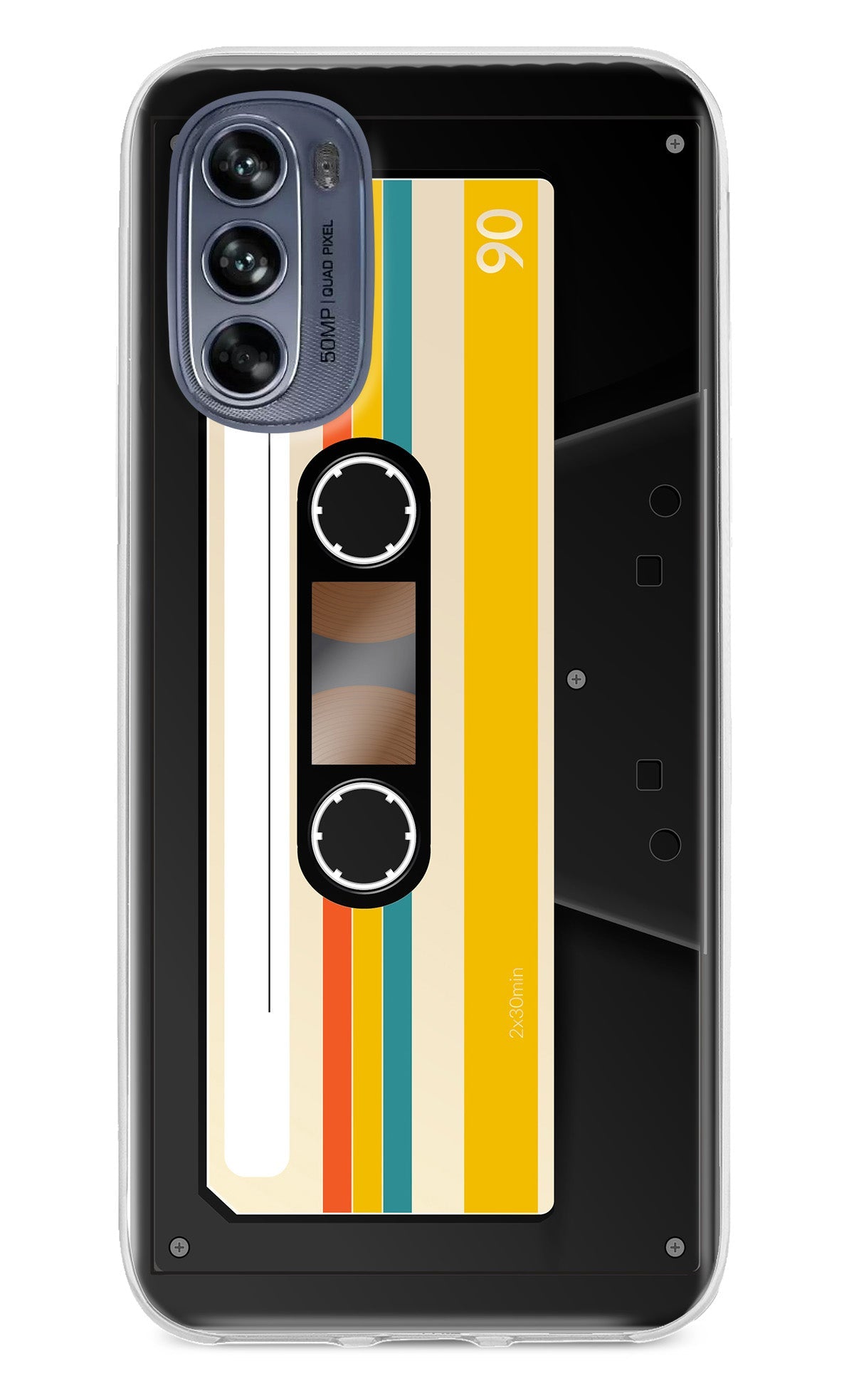 Tape Cassette Moto G62 5G Back Cover