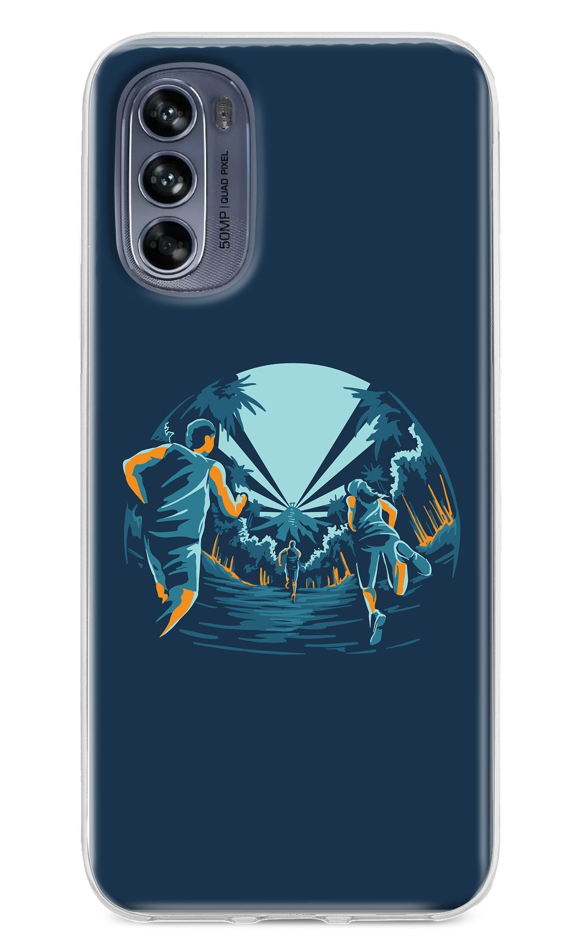 Team Run Moto G62 5G Back Cover