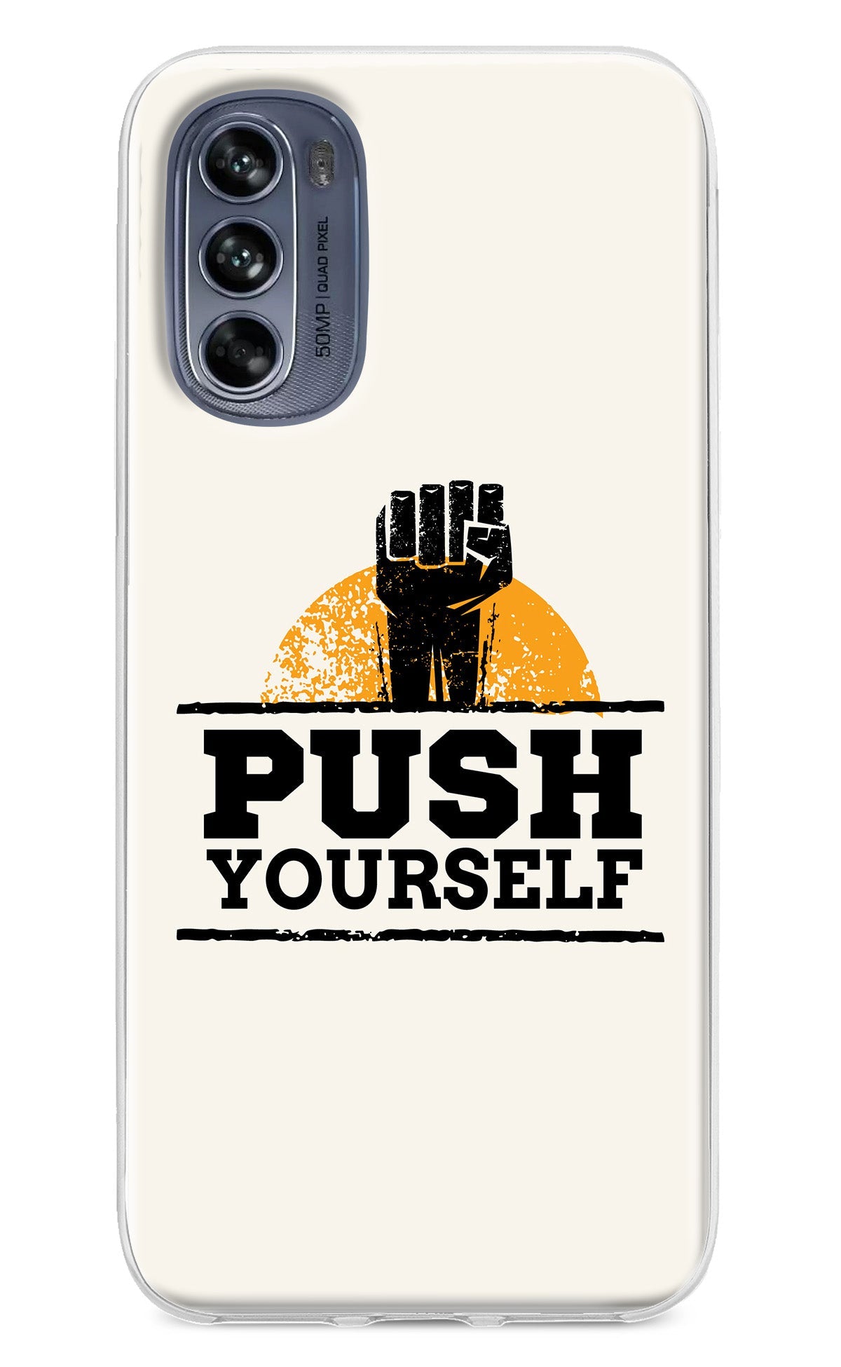 Push Yourself Moto G62 5G Back Cover