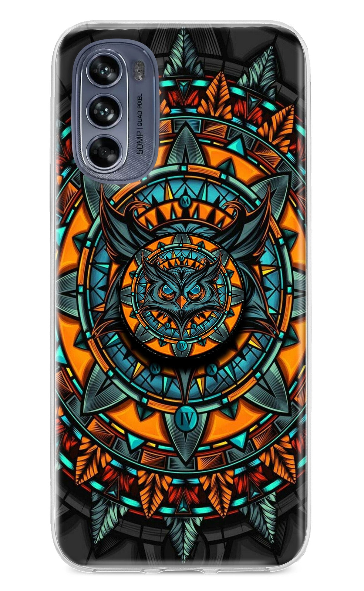 Angry Owl Moto G62 5G Pop Case