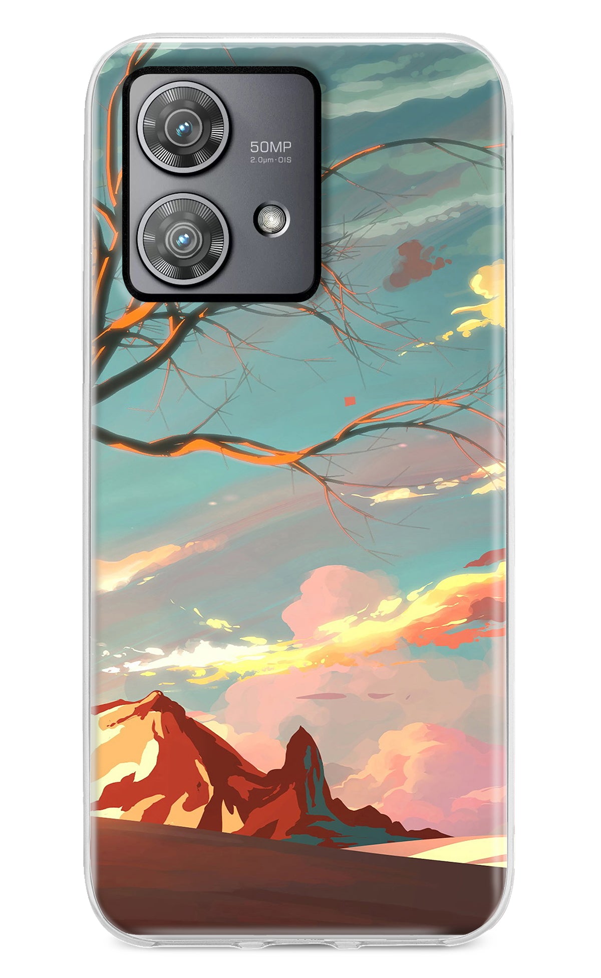 Scenery Moto Edge 40 Neo Back Cover