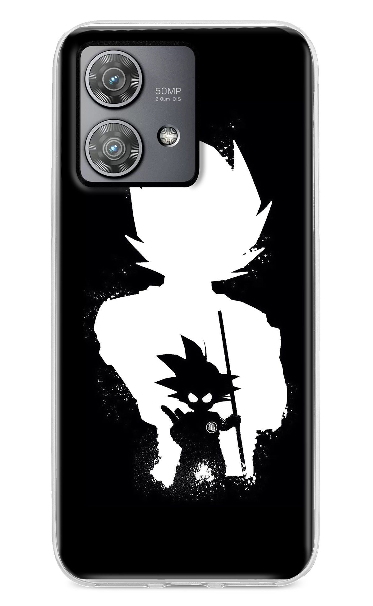 Goku Shadow Moto Edge 40 Neo Back Cover