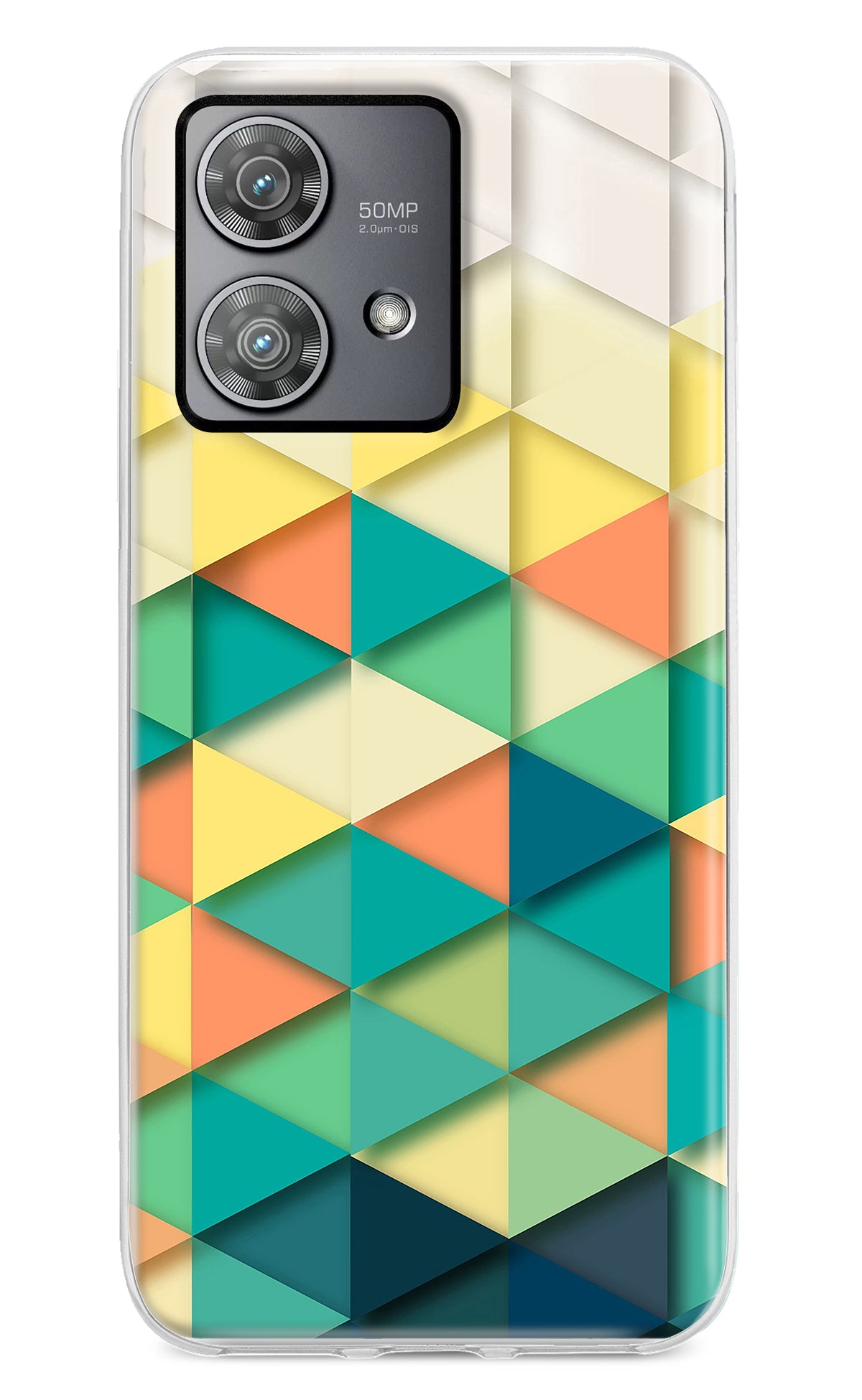 Abstract Moto Edge 40 Neo Back Cover