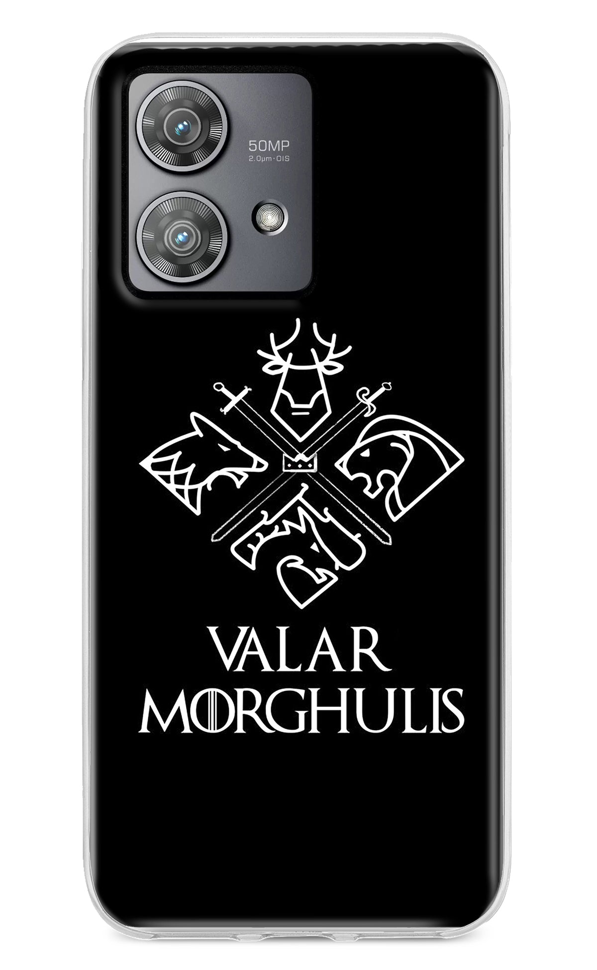 Valar Morghulis | Game Of Thrones Moto Edge 40 Neo Back Cover