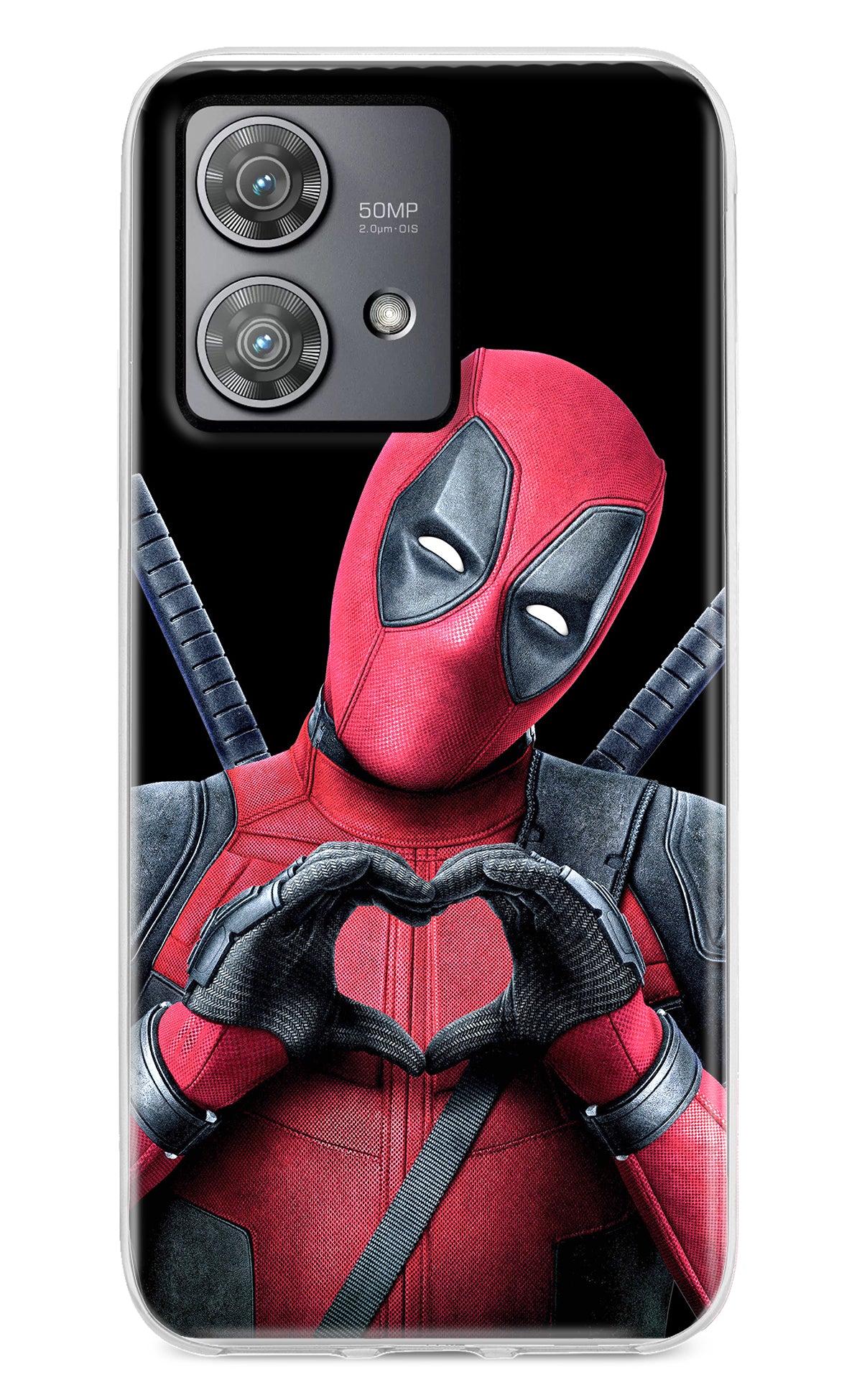 Deadpool Moto Edge 40 Neo Back Cover