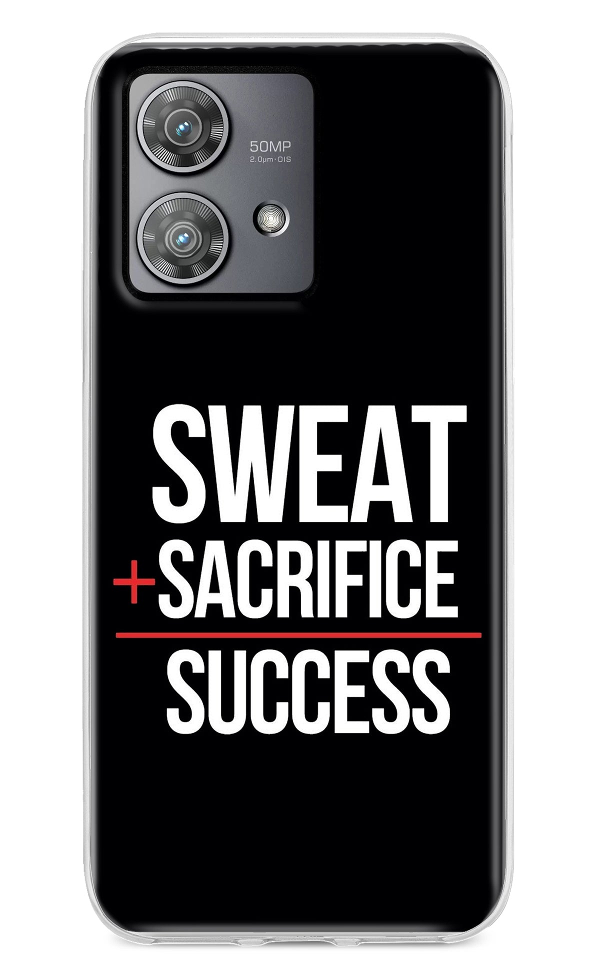 Sweat Sacrifice Success Moto Edge 40 Neo Back Cover