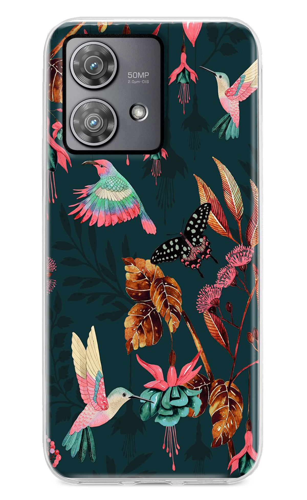 Birds Moto Edge 40 Neo Back Cover