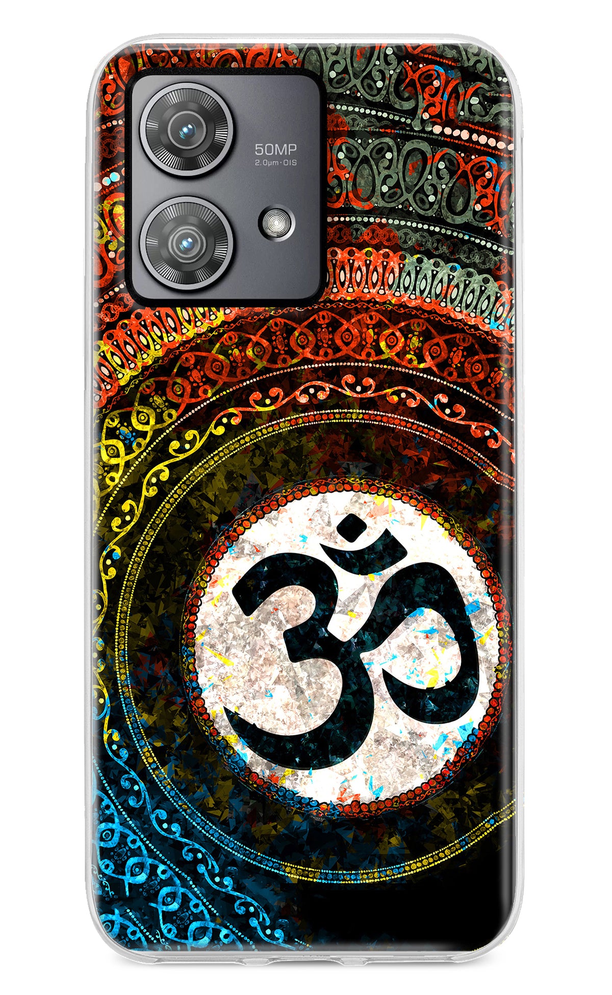 Om Cultural Moto Edge 40 Neo Back Cover