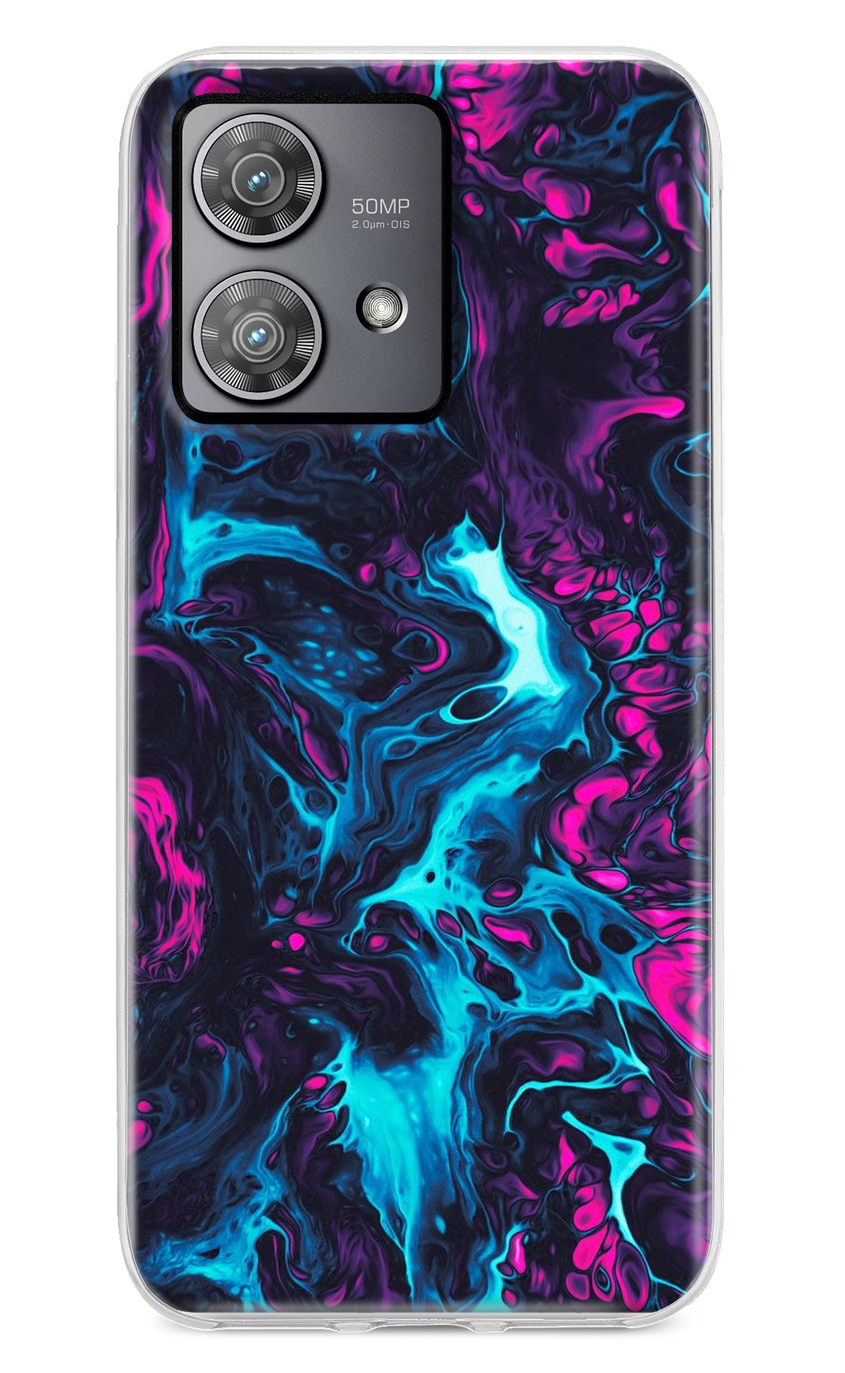 Abstract Moto Edge 40 Neo Back Cover