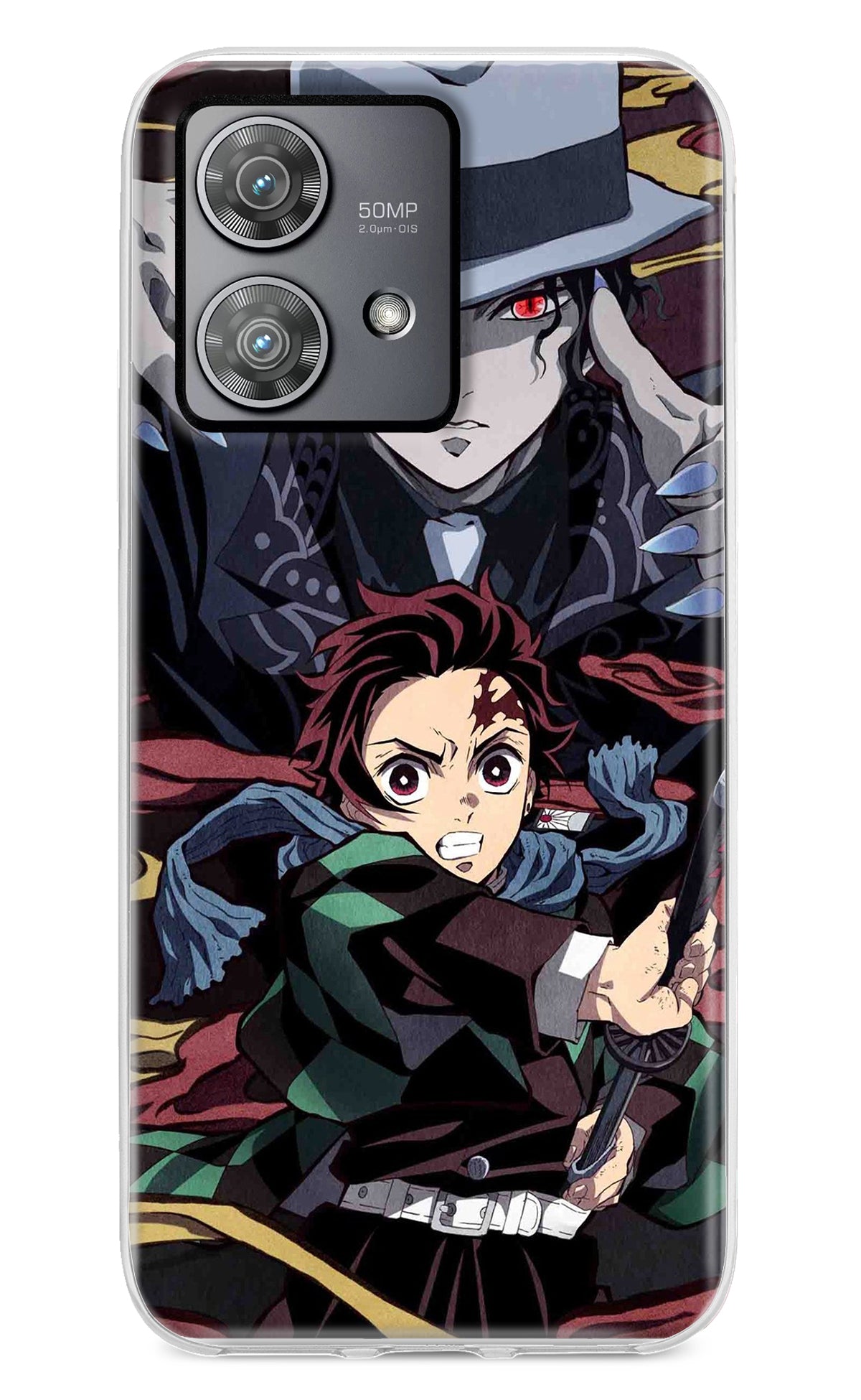 Demon Slayer Moto Edge 40 Neo Back Cover