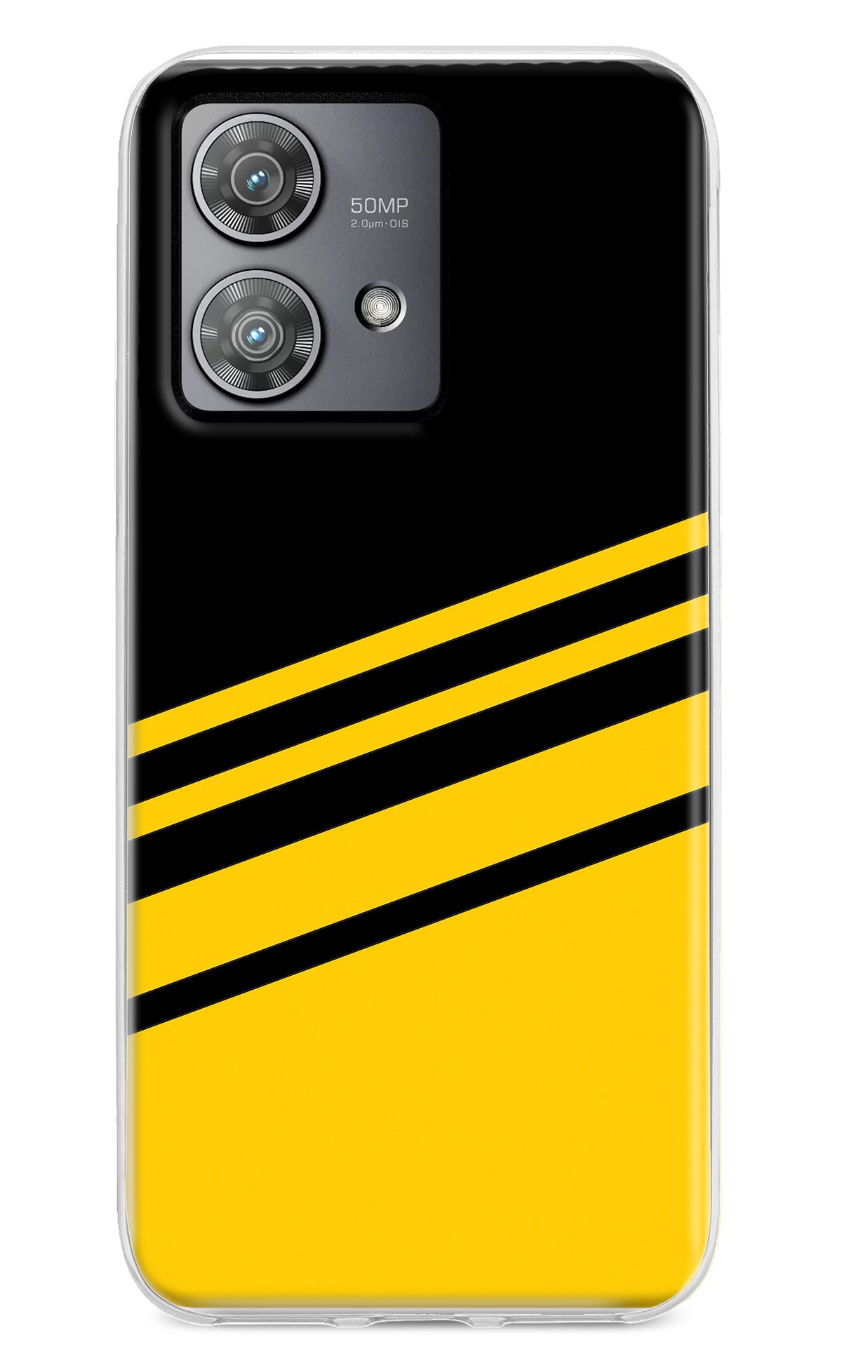 Yellow Shades Moto Edge 40 Neo Back Cover