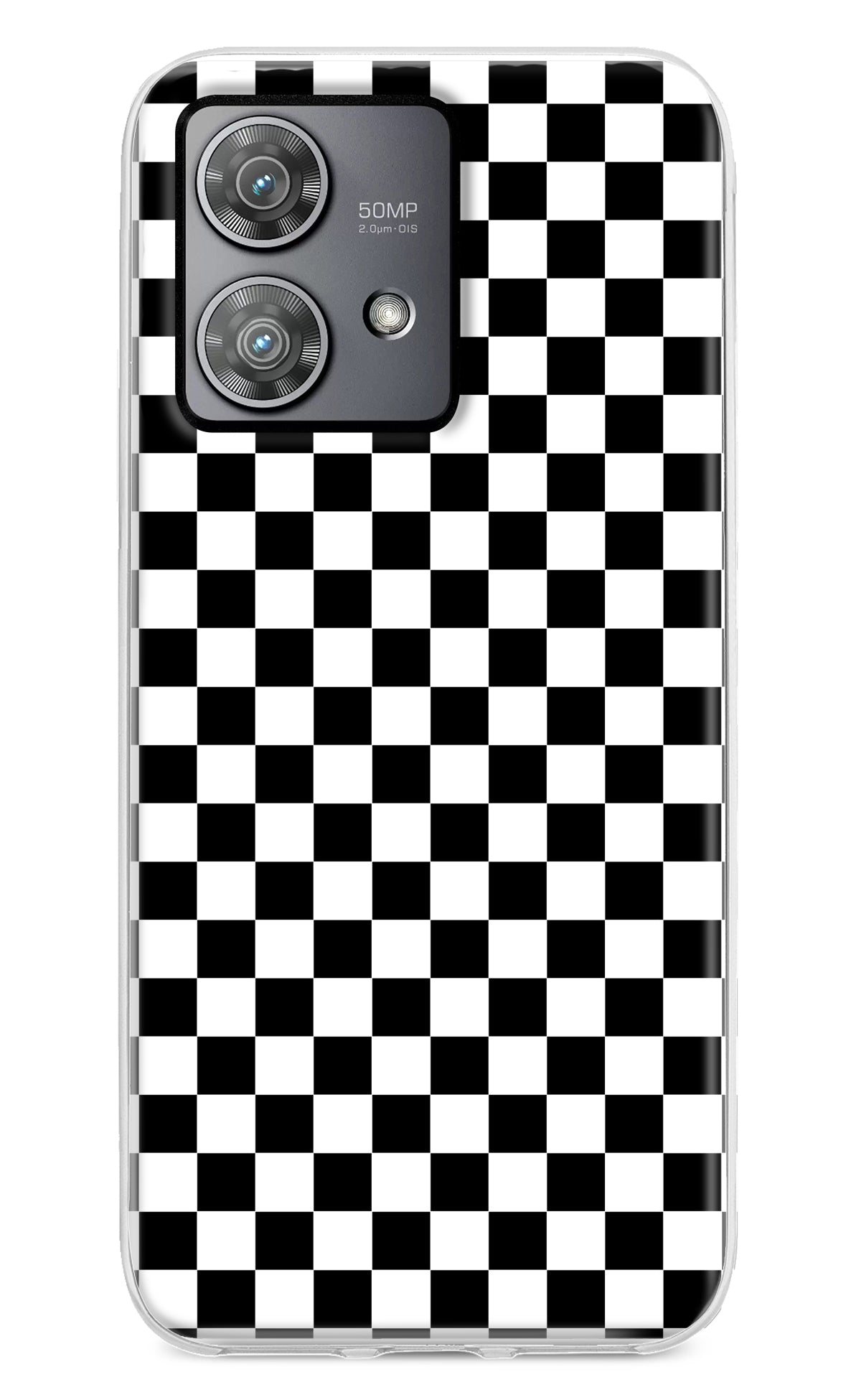 Chess Board Moto Edge 40 Neo Back Cover