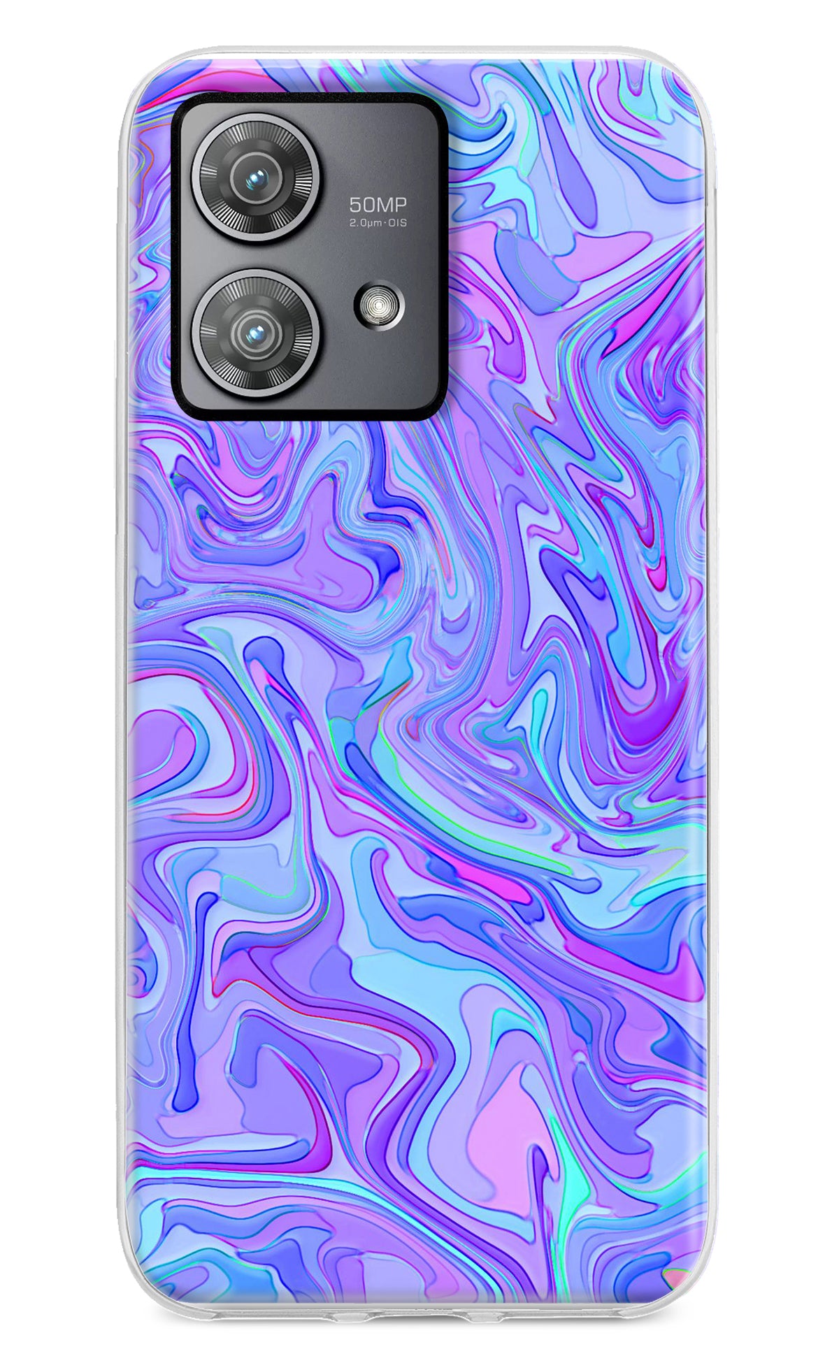 Glitter Moto Edge 40 Neo Back Cover