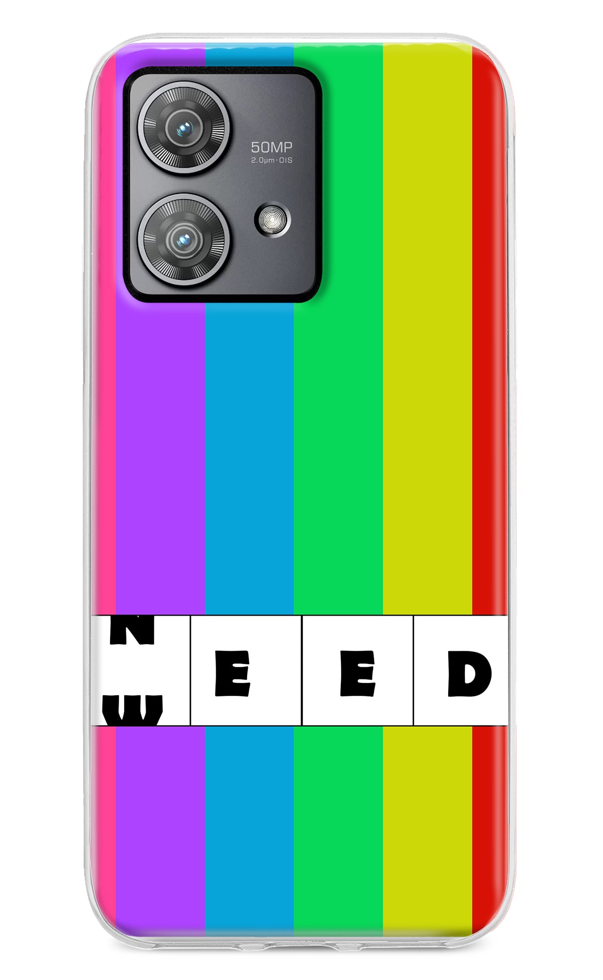 Need Weed Moto Edge 40 Neo Back Cover