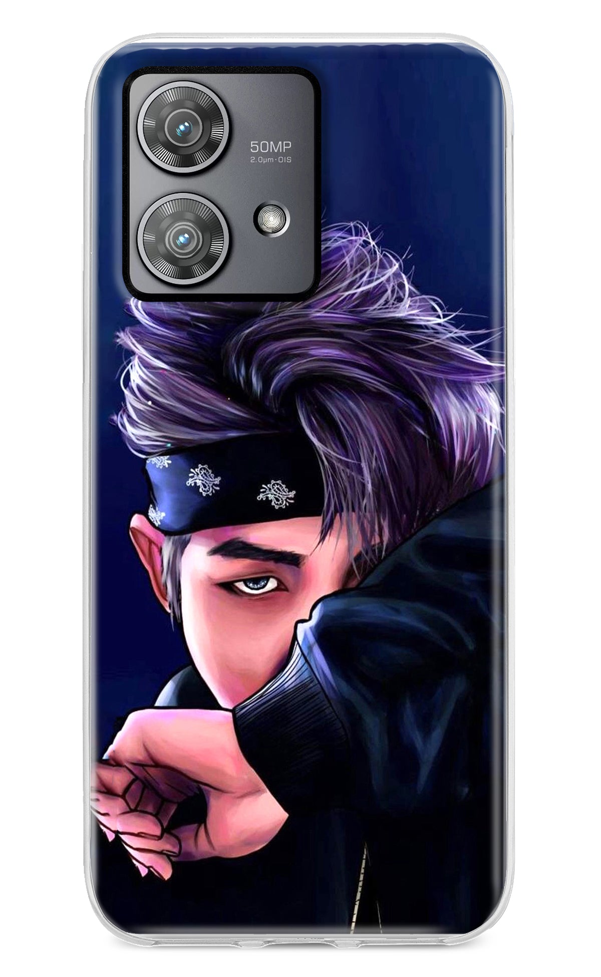 BTS Cool Moto Edge 40 Neo Back Cover