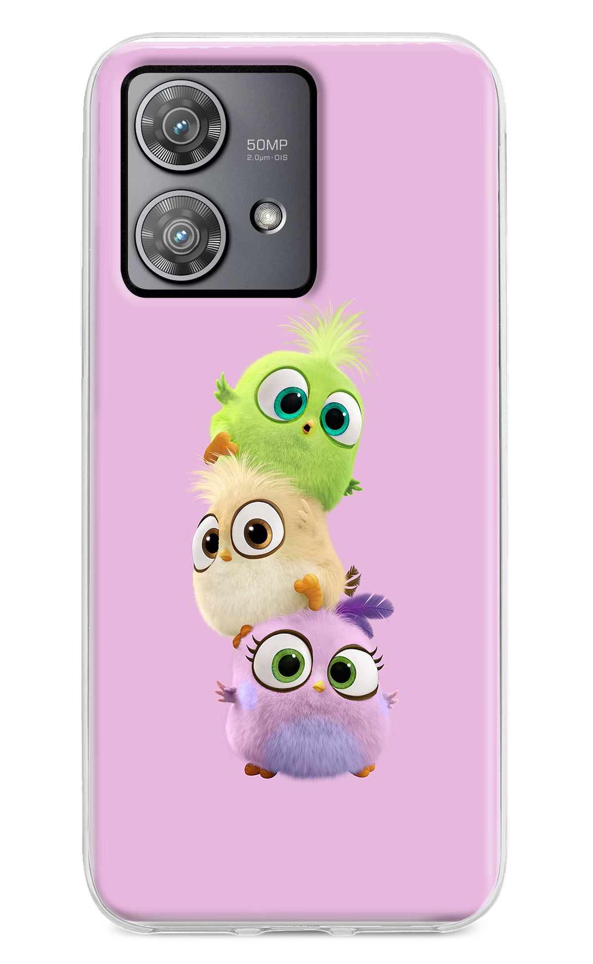 Cute Little Birds Moto Edge 40 Neo Back Cover