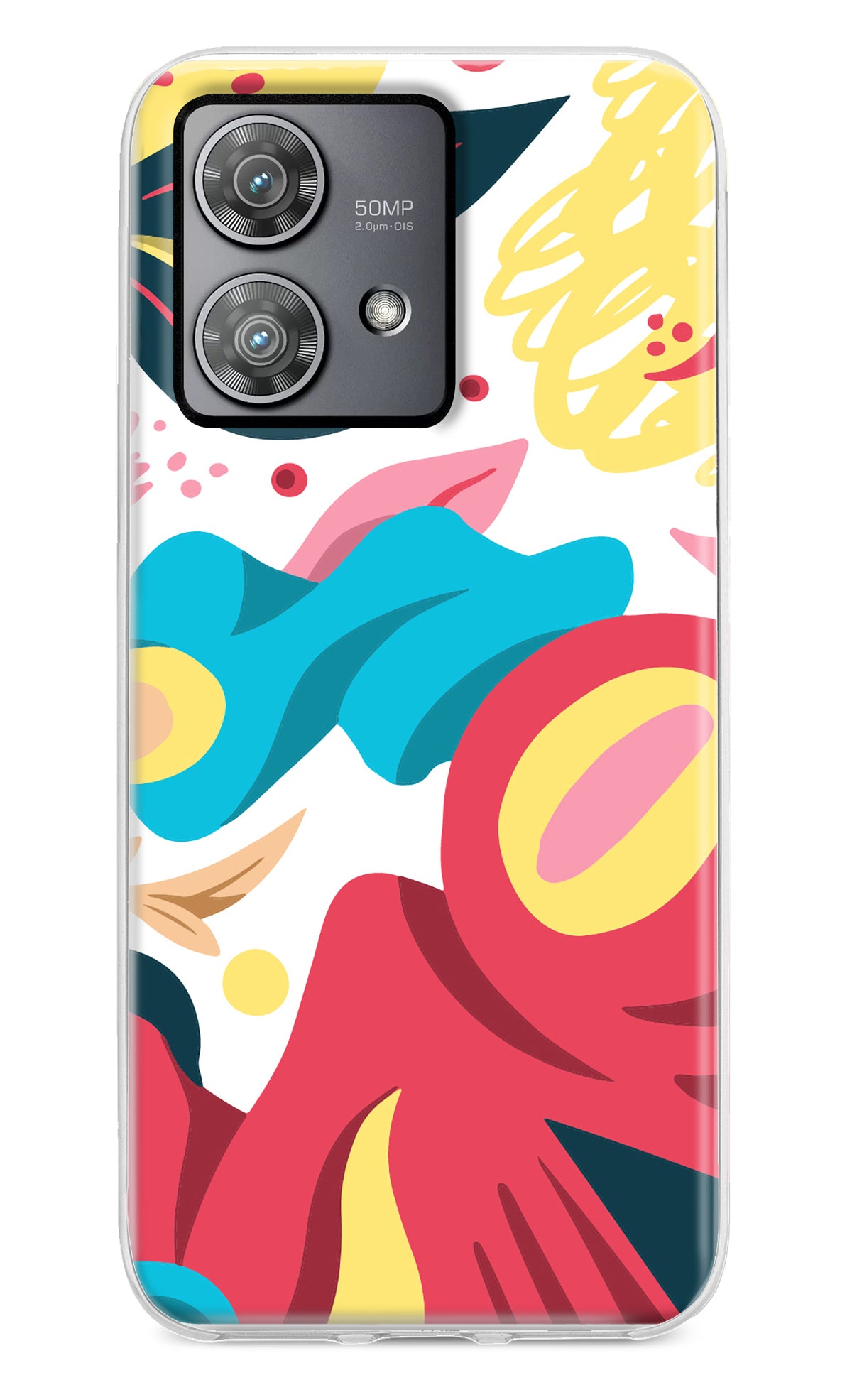 Trippy Art Moto Edge 40 Neo Back Cover