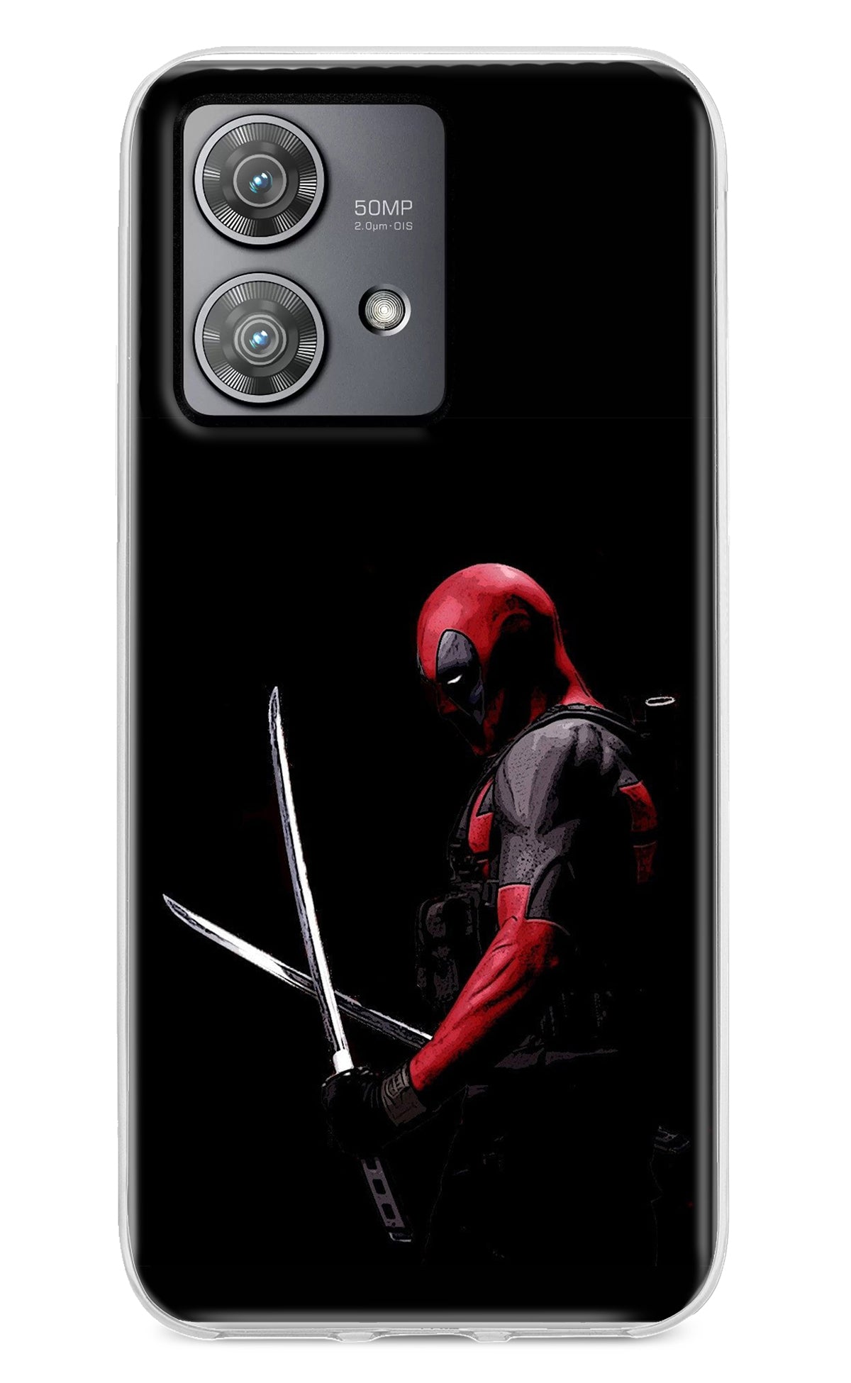 Deadpool Moto Edge 40 Neo Back Cover