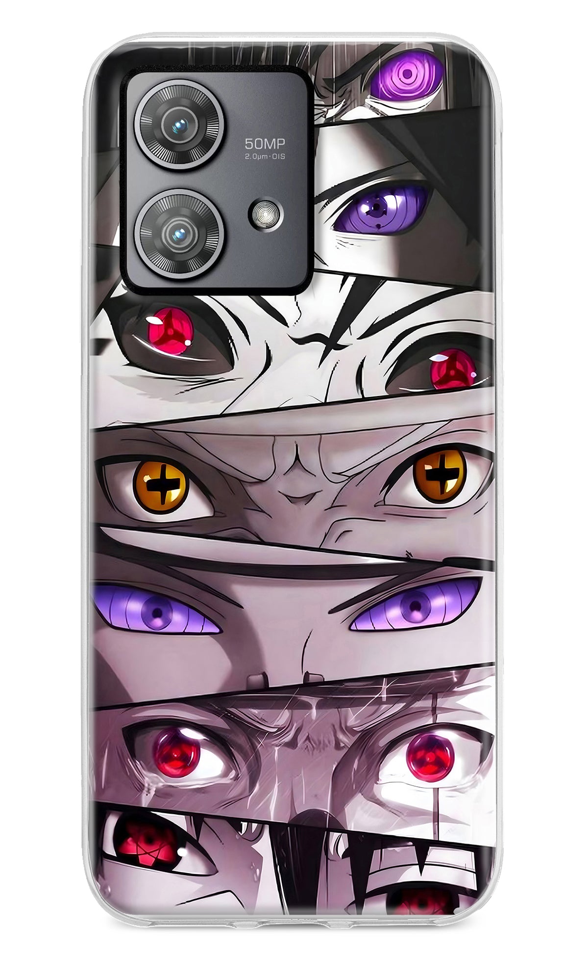 Naruto Anime Moto Edge 40 Neo Back Cover