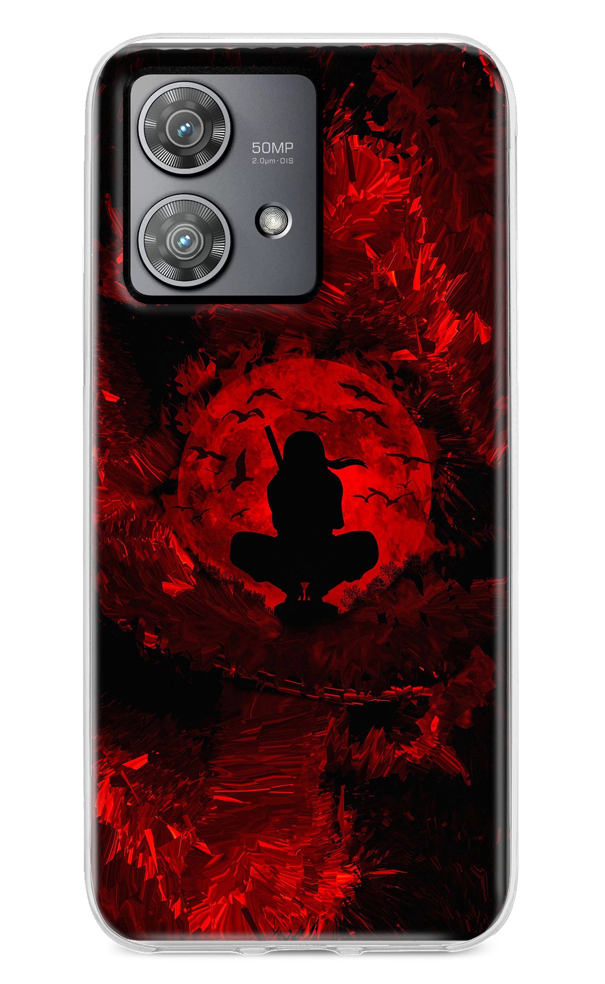 Itachi Uchiha Moto Edge 40 Neo Back Cover