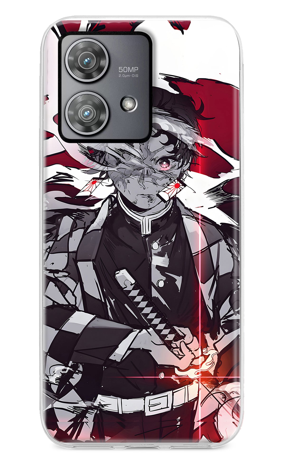 Demon Slayer Moto Edge 40 Neo Back Cover