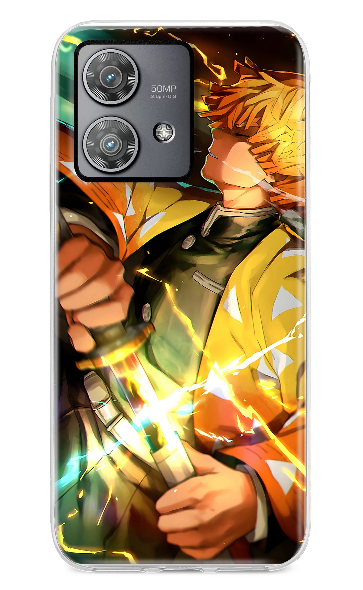 Demon Slayer Moto Edge 40 Neo Back Cover