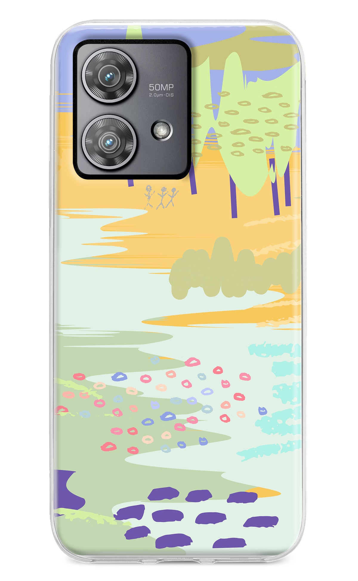 Scenery Moto Edge 40 Neo Back Cover