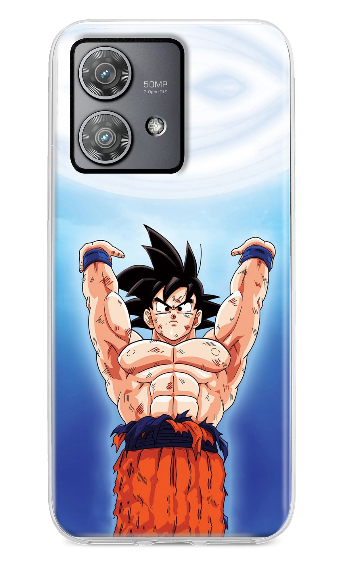 Goku Power Moto Edge 40 Neo Back Cover