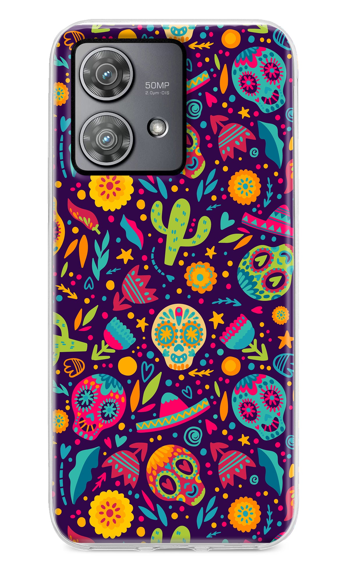 Mexican Design Moto Edge 40 Neo Back Cover